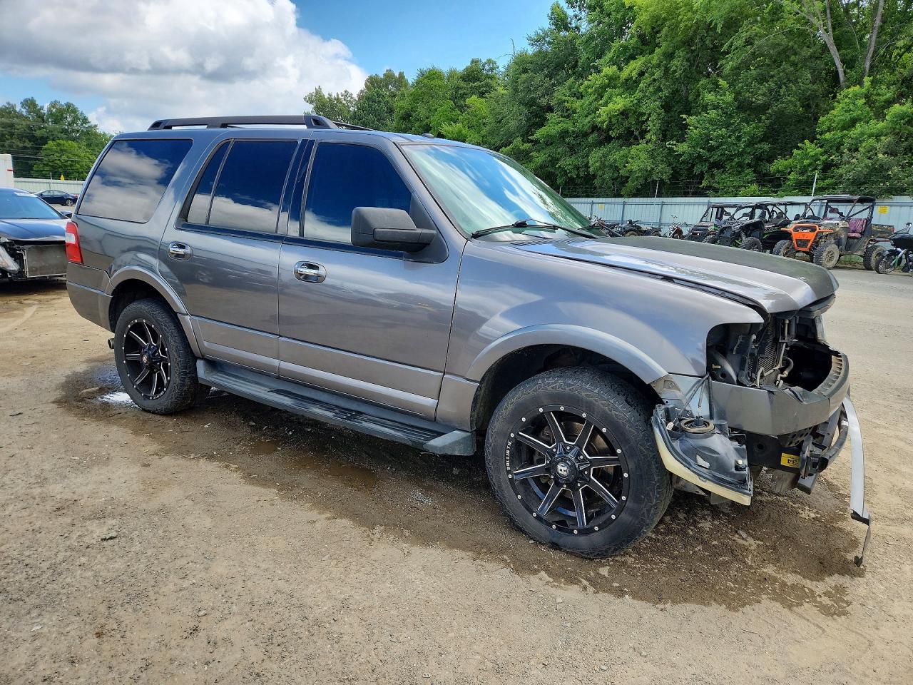 2014 Ford Expedition Xlt Gray vin: 1FMJU1H5XEEF04771