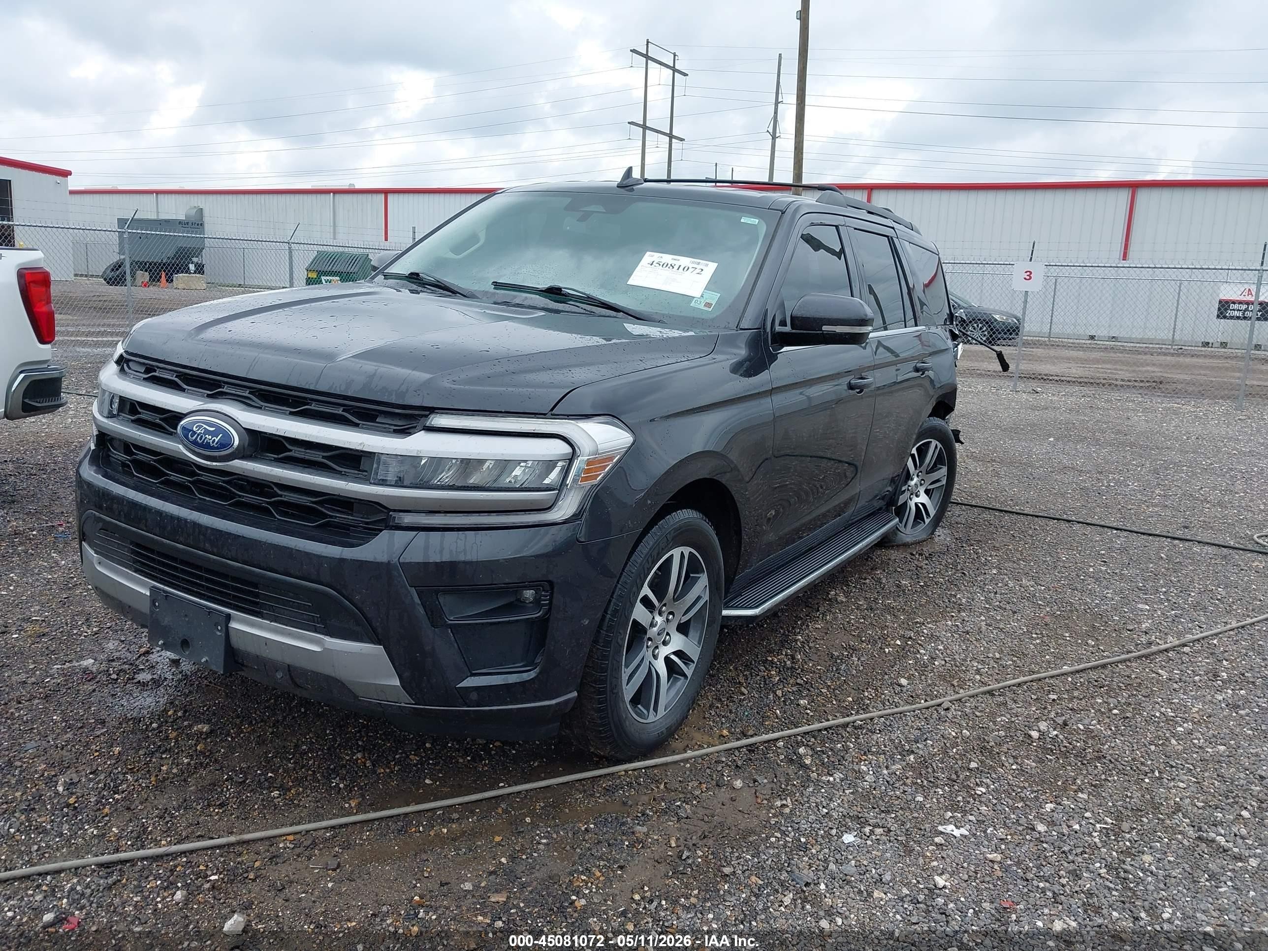 2023 Ford Expedition Xlt Серый vin: 1FMJU1H89PEA09796