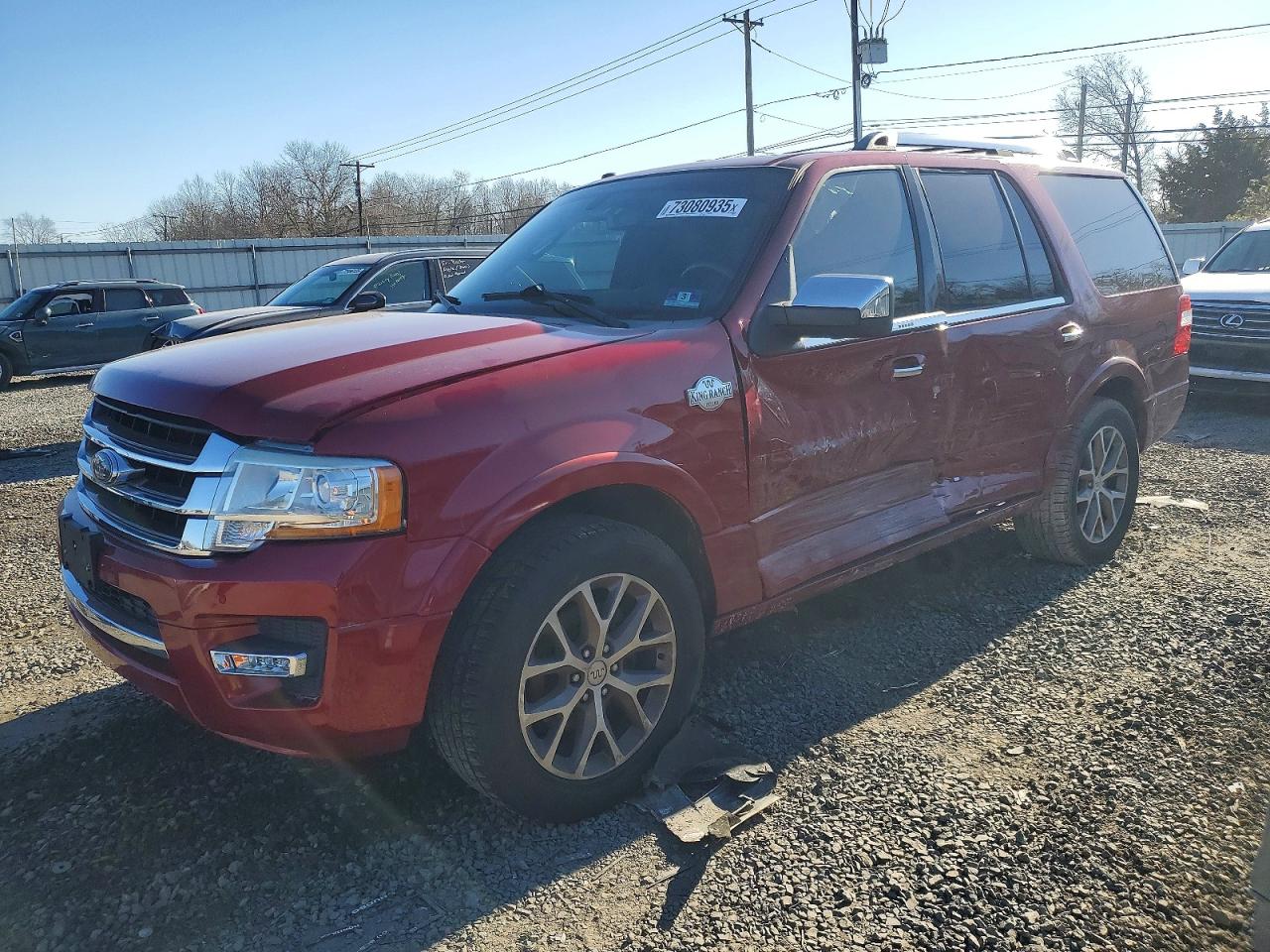2015 Ford Expedition Xlt Красный vin: 1FMJU1HT0FEF10918