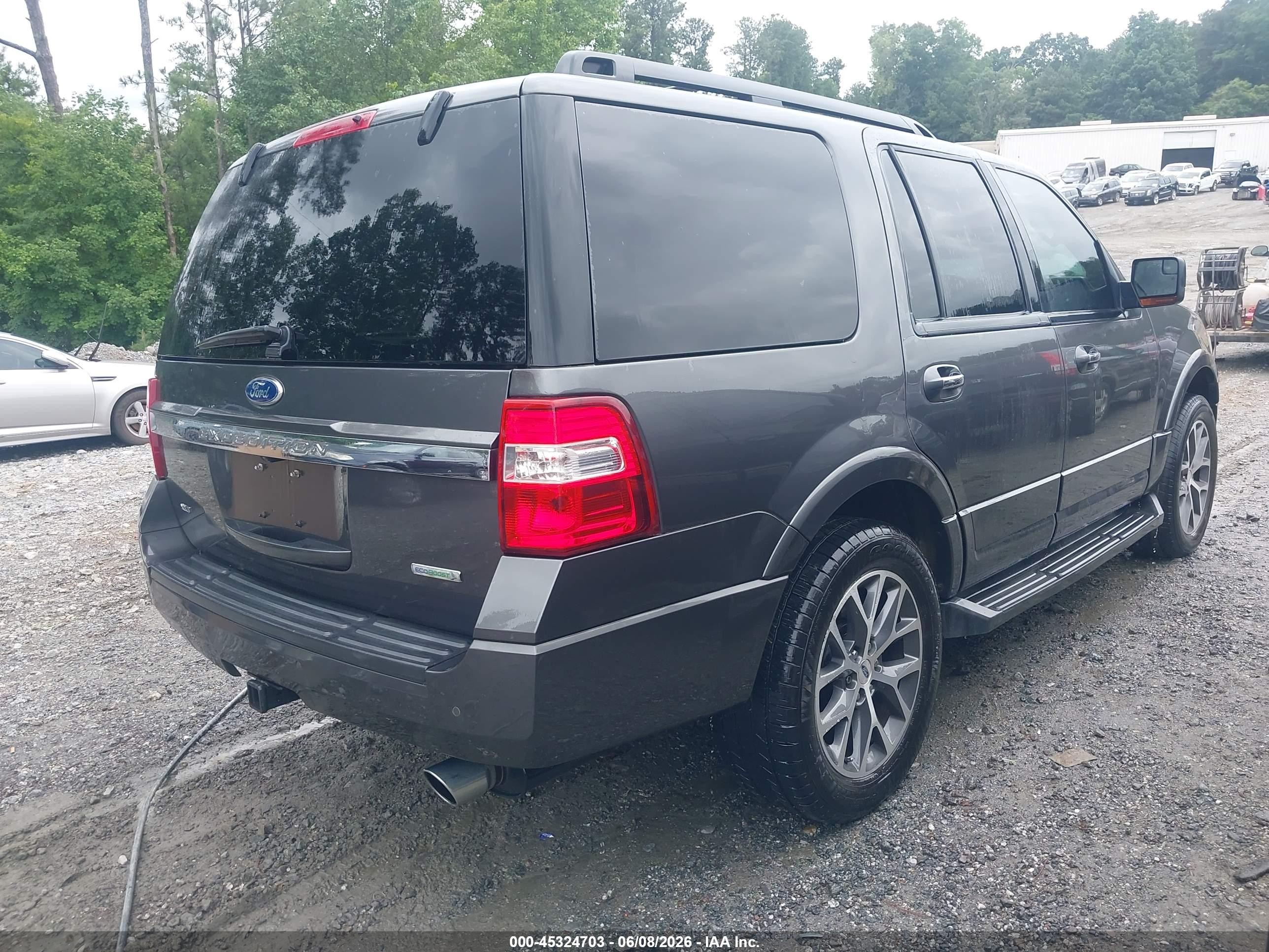 2015 Ford Expedition Xlt Gray vin: 1FMJU1HT2FEF49025