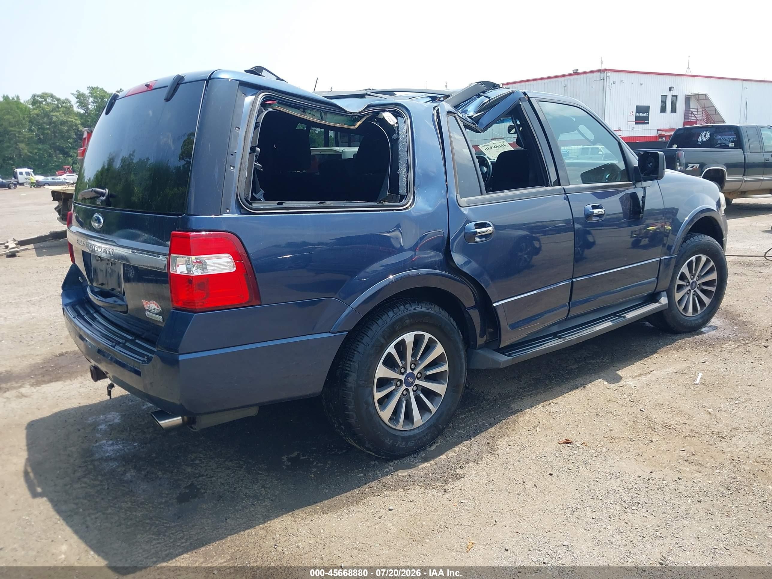 2015 Ford Expedition Xlt Blue vin: 1FMJU1HT4FEF49432