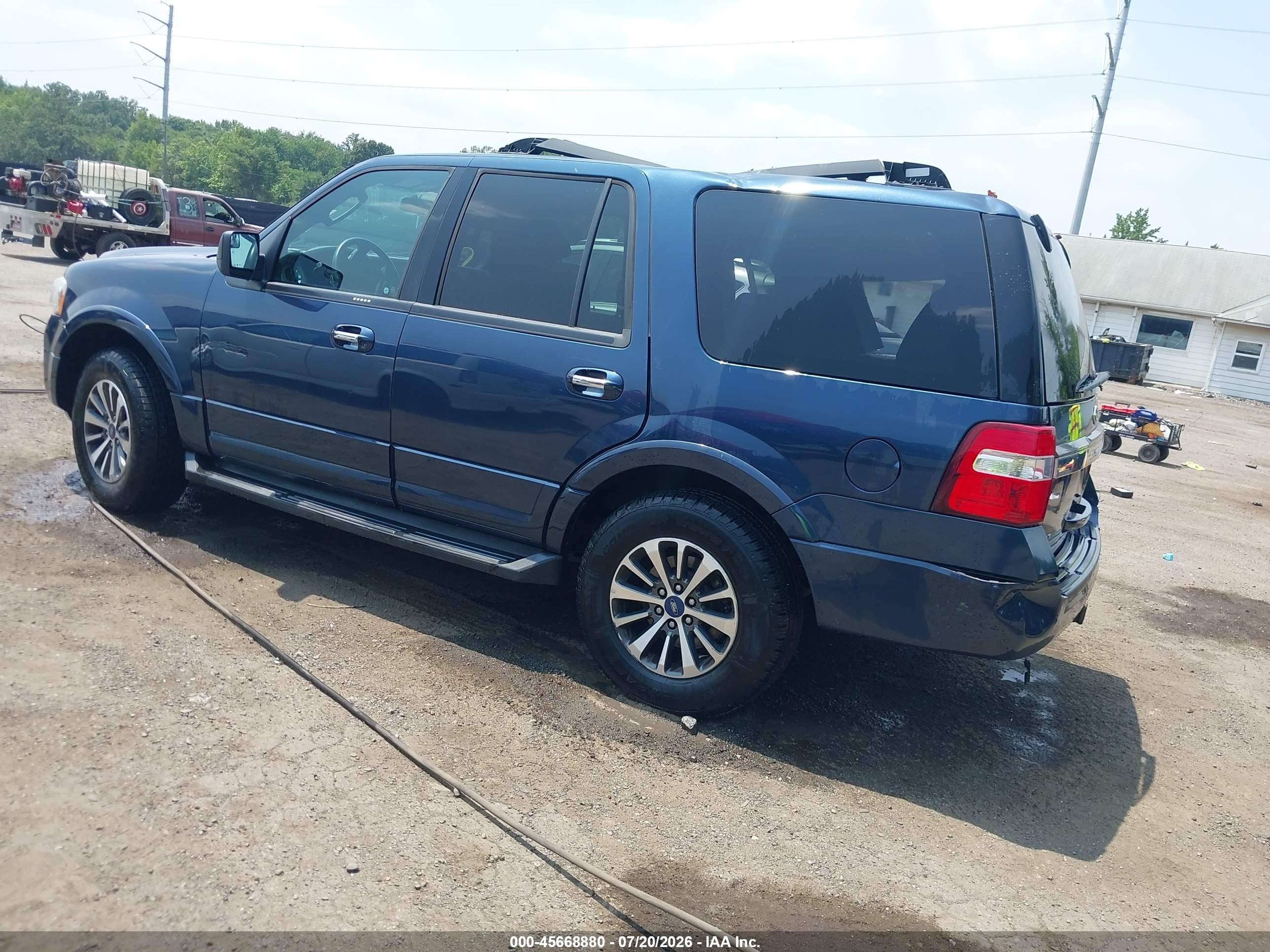 2015 Ford Expedition Xlt Blue vin: 1FMJU1HT4FEF49432