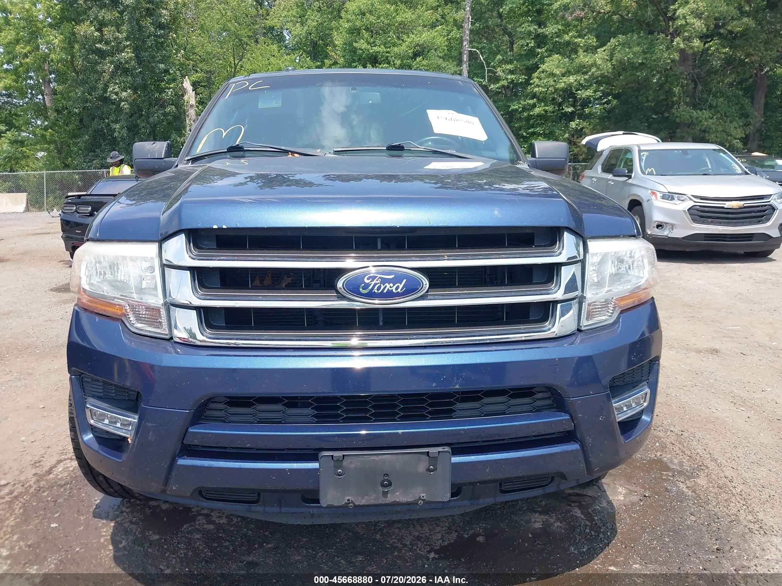 2015 Ford Expedition Xlt Blue vin: 1FMJU1HT4FEF49432