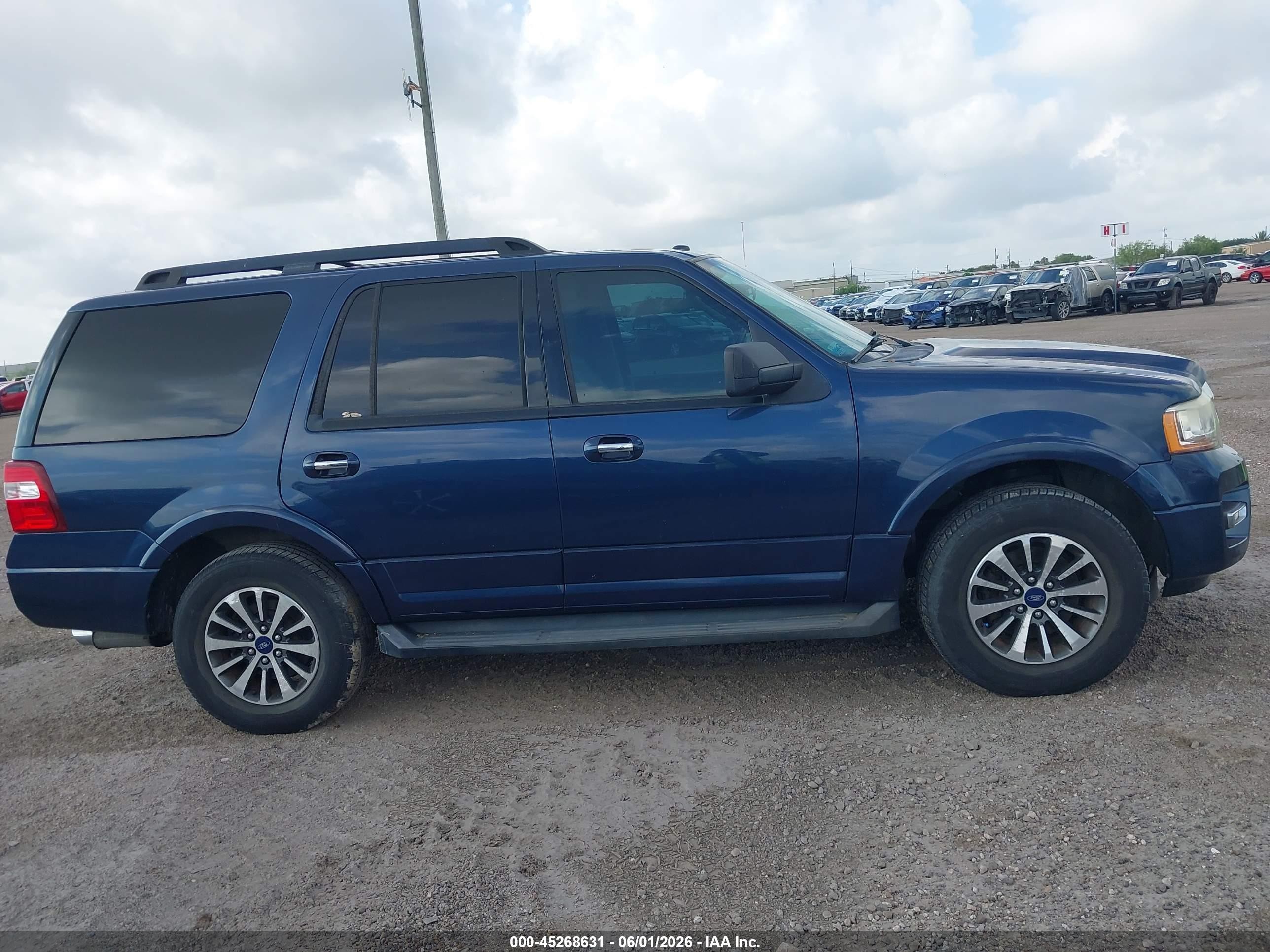 2015 Ford Expedition Xlt Blue vin: 1FMJU1HT6FEF08512