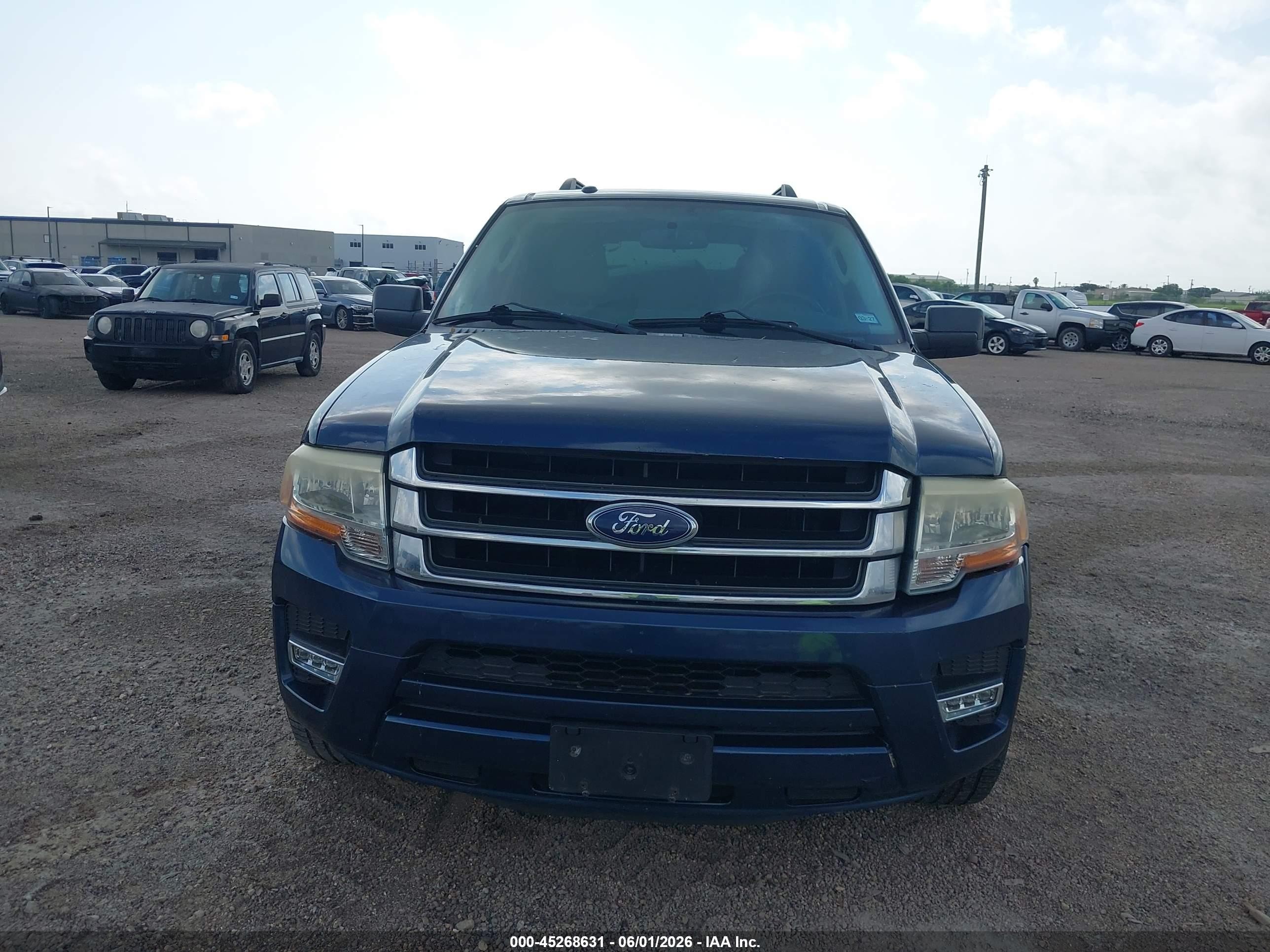 2015 Ford Expedition Xlt Blue vin: 1FMJU1HT6FEF08512