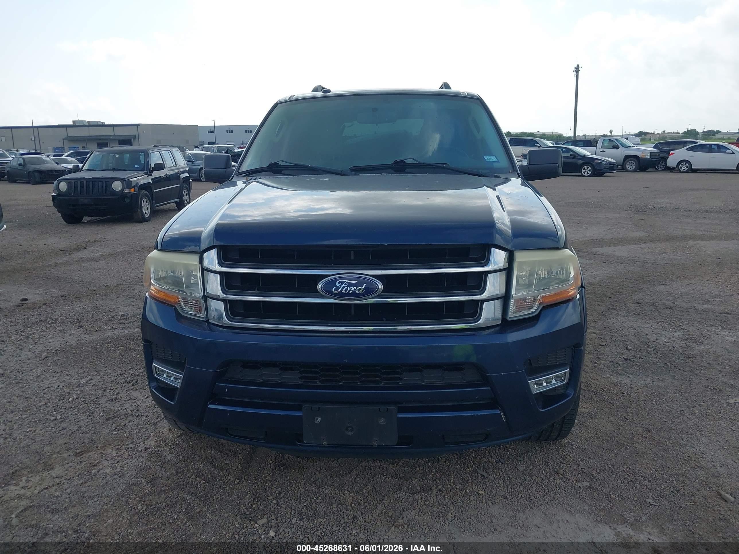 2015 Ford Expedition Xlt Blue vin: 1FMJU1HT6FEF08512