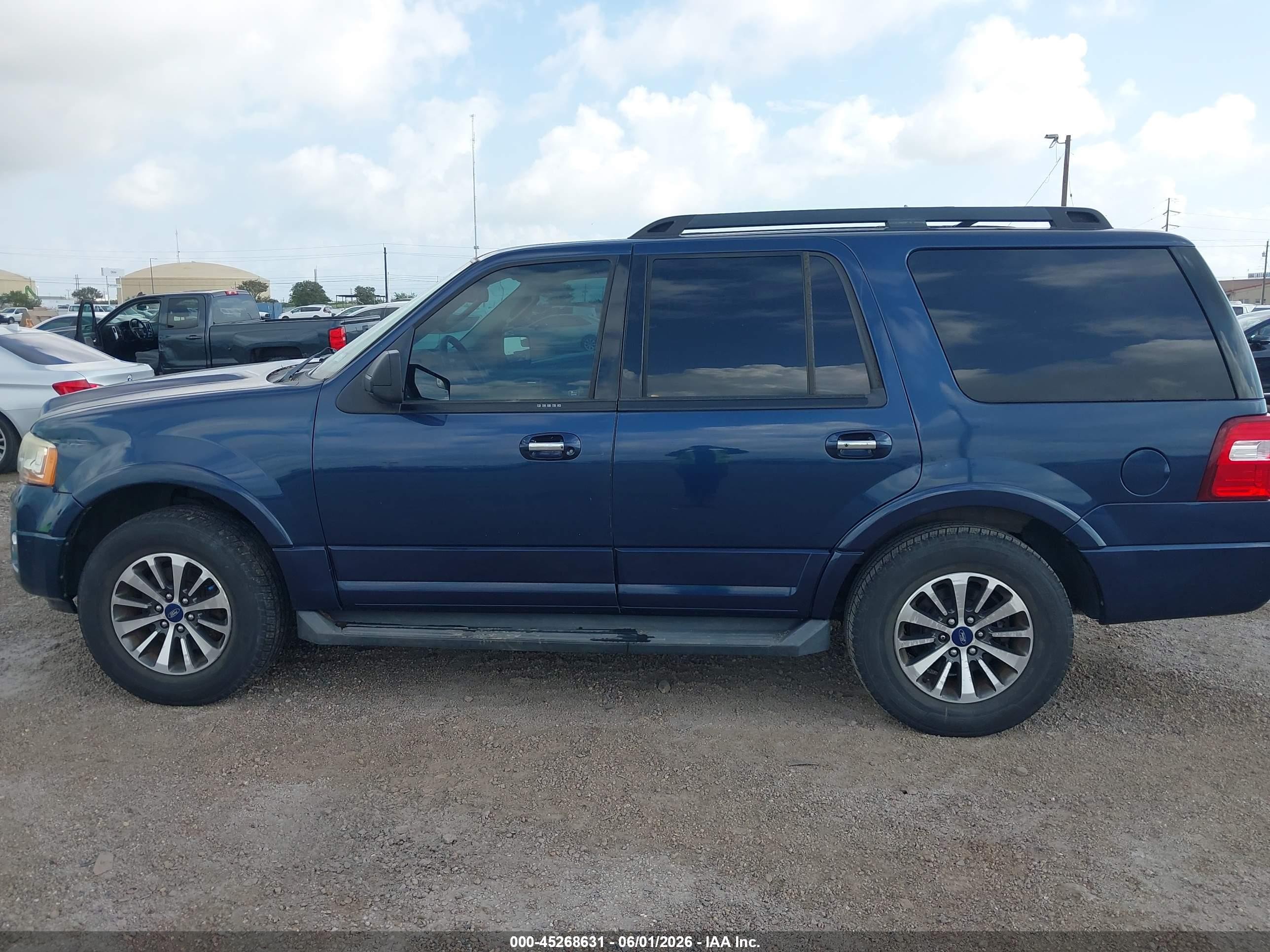 2015 Ford Expedition Xlt Blue vin: 1FMJU1HT6FEF08512