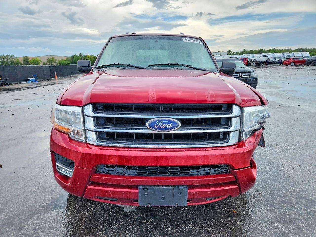 2015 Ford Expedition Xlt Red vin: 1FMJU1HT7FEF23116