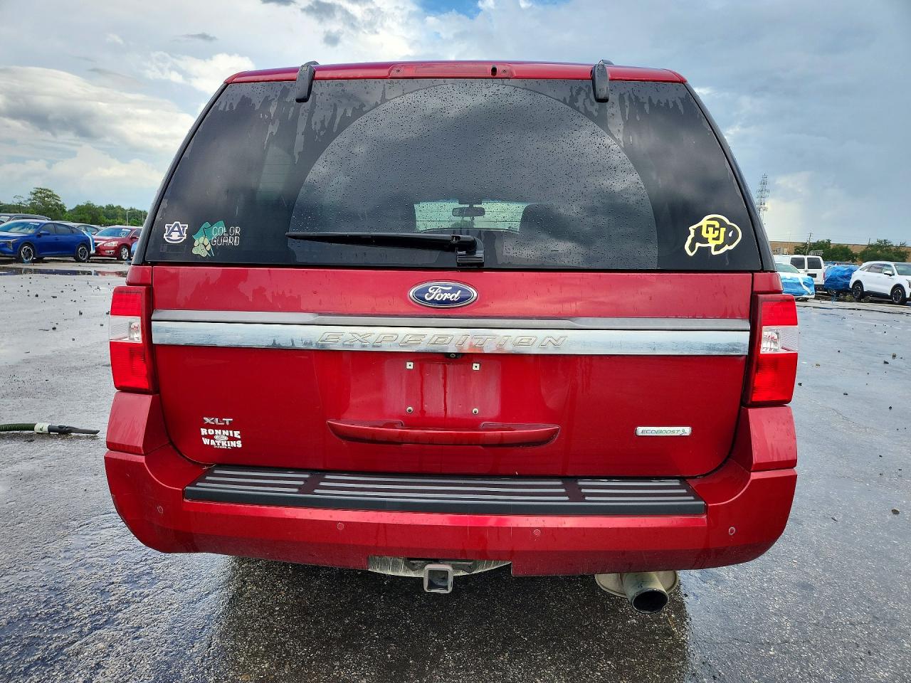 2015 Ford Expedition Xlt Red vin: 1FMJU1HT7FEF23116