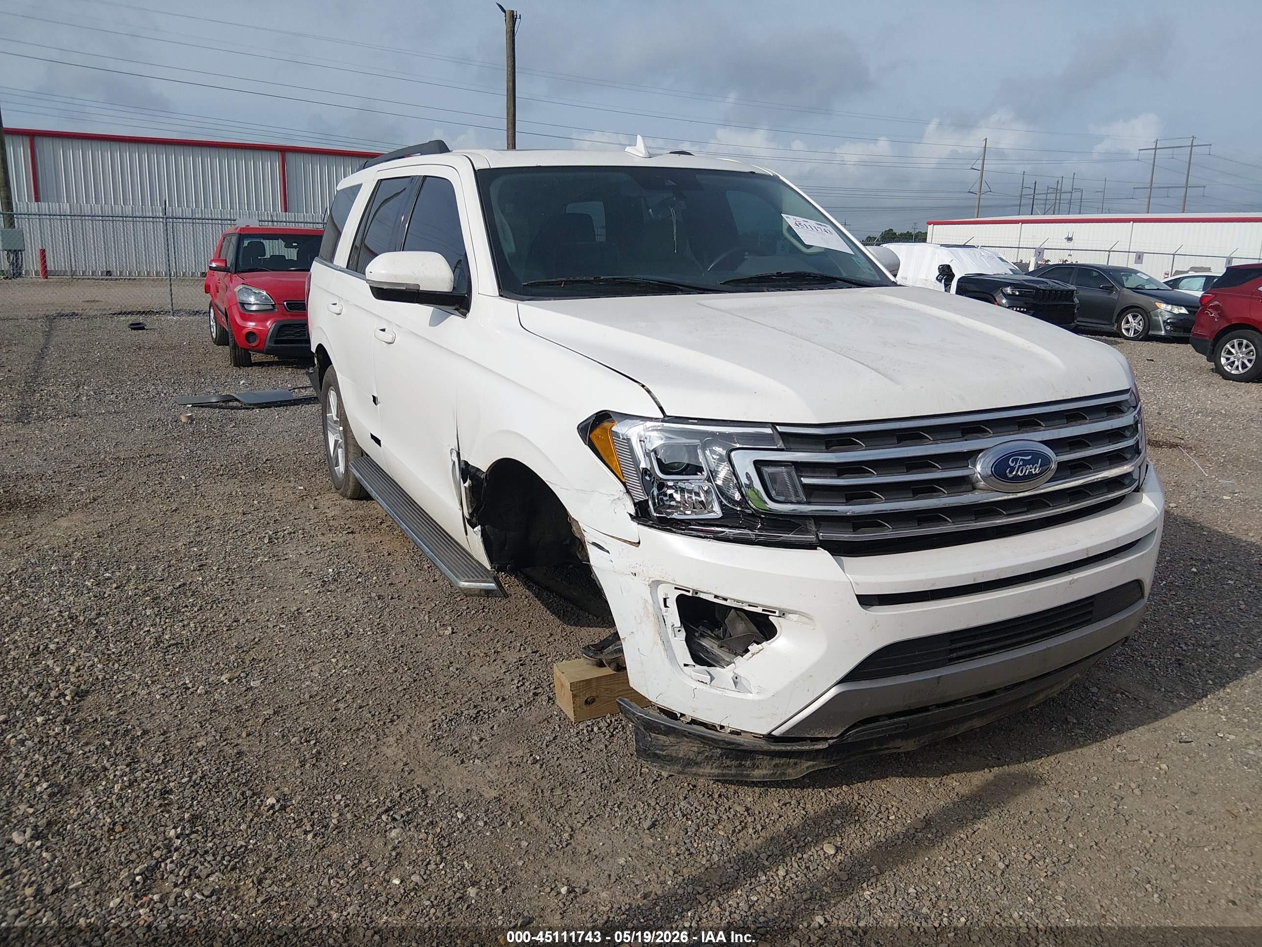 2021 Ford Expedition Xlt White vin: 1FMJU1HT9MEA20197