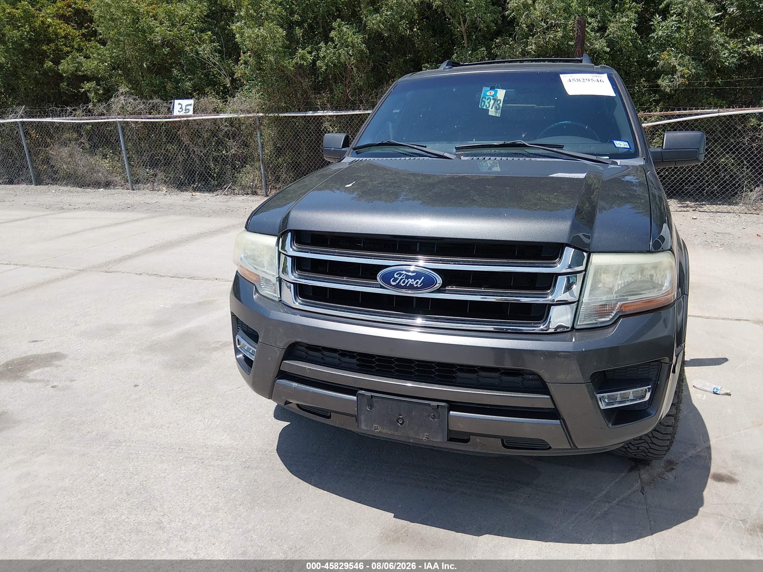 2015 Ford Expedition Xlt Gray vin: 1FMJU1HTXFEF09467
