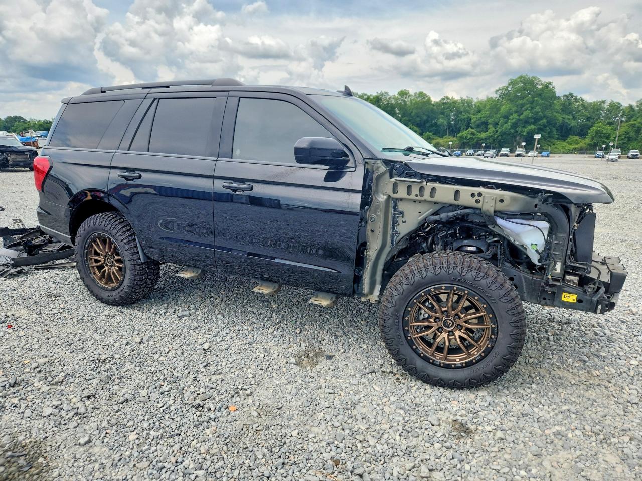 2022 Ford Expedition Xlt Black vin: 1FMJU1HTXNEA54831