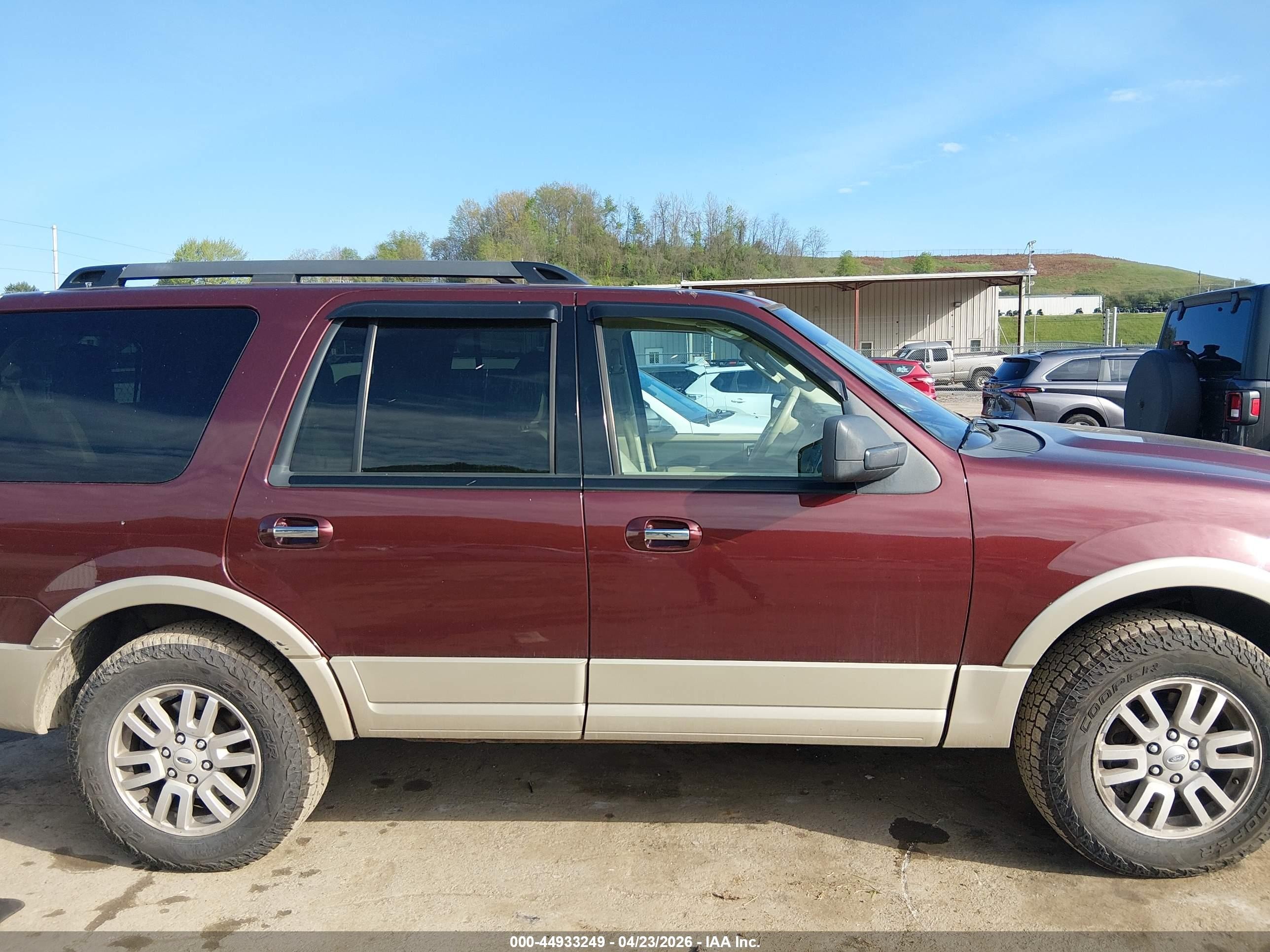 2010 Ford Expedition Eddie Bauer/king Ranch Темно-бордовый vin: 1FMJU1J50AEB59156