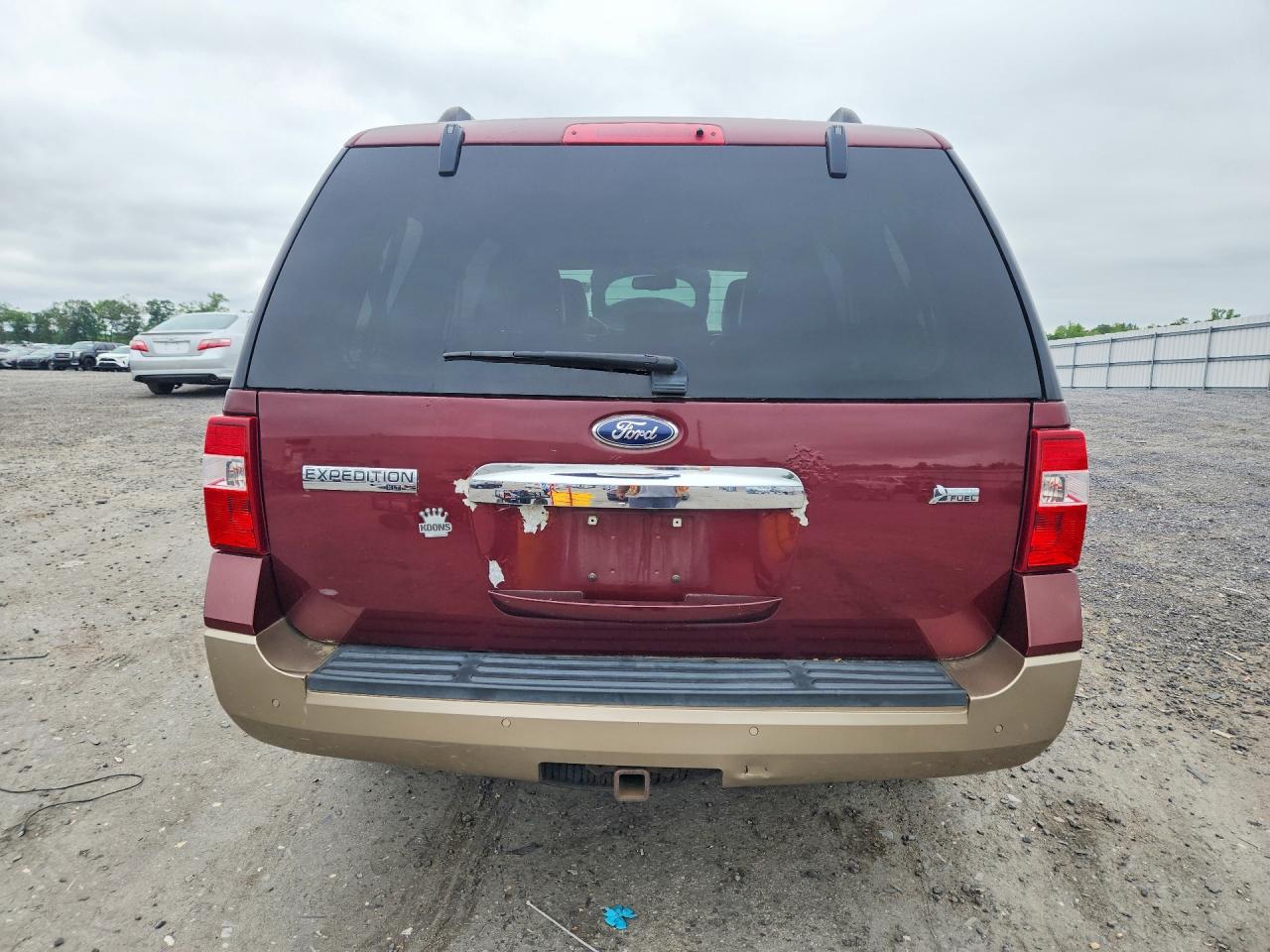 2013 Ford Expedition Xlt Burgundy vin: 1FMJU1J50DEF17912