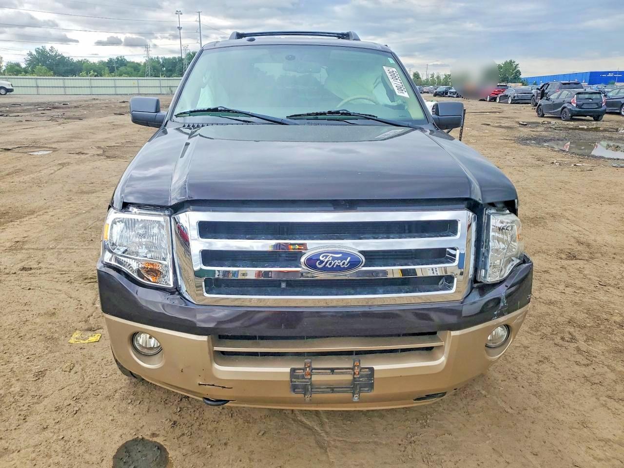 2013 Ford Expedition Xlt Black vin: 1FMJU1J51DEF05641