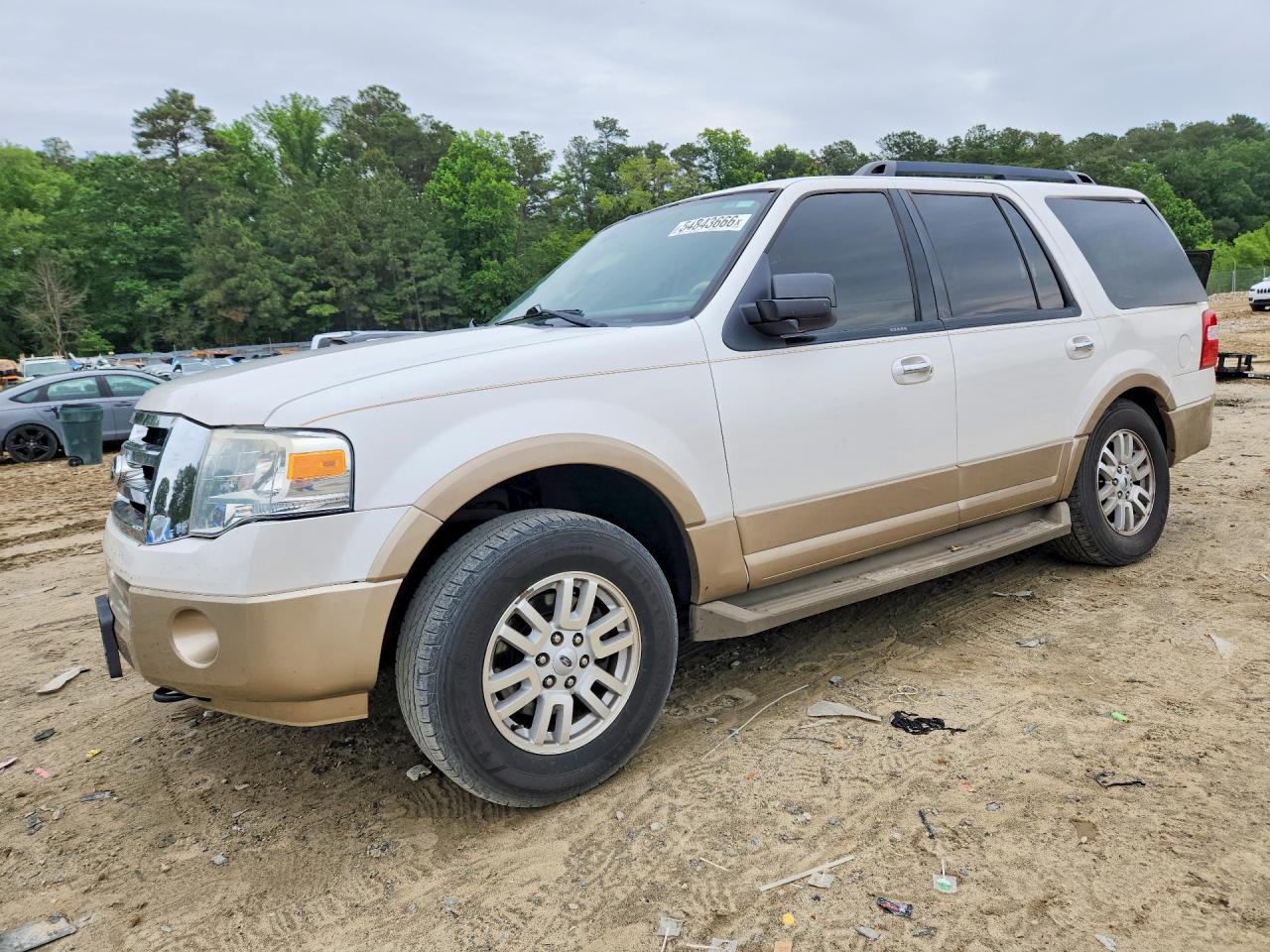 2014 Ford Expedition Xlt White vin: 1FMJU1J51EEF14499