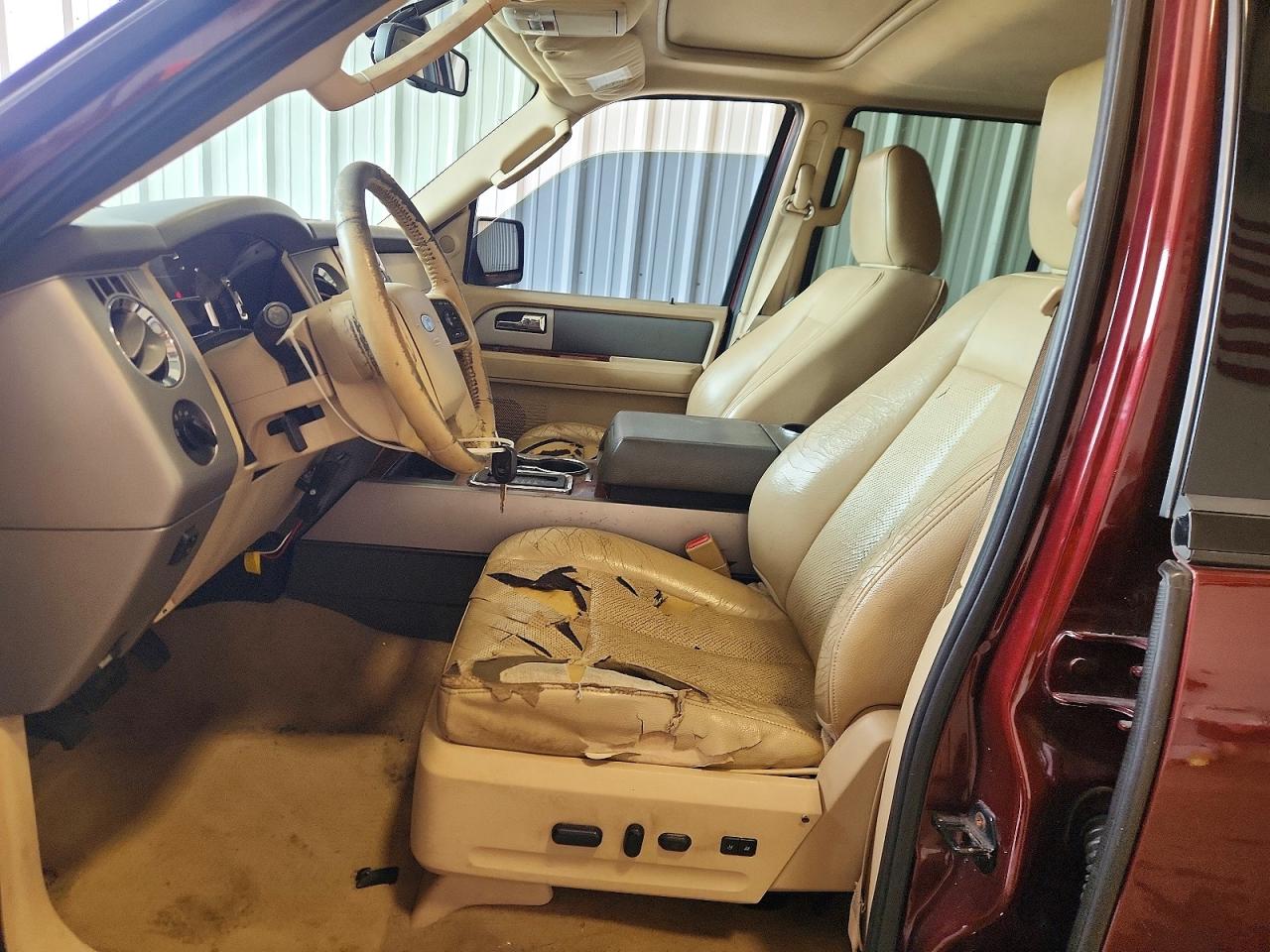 2010 Ford Expedition Eddie Bauer Burgundy vin: 1FMJU1J52AEB03462