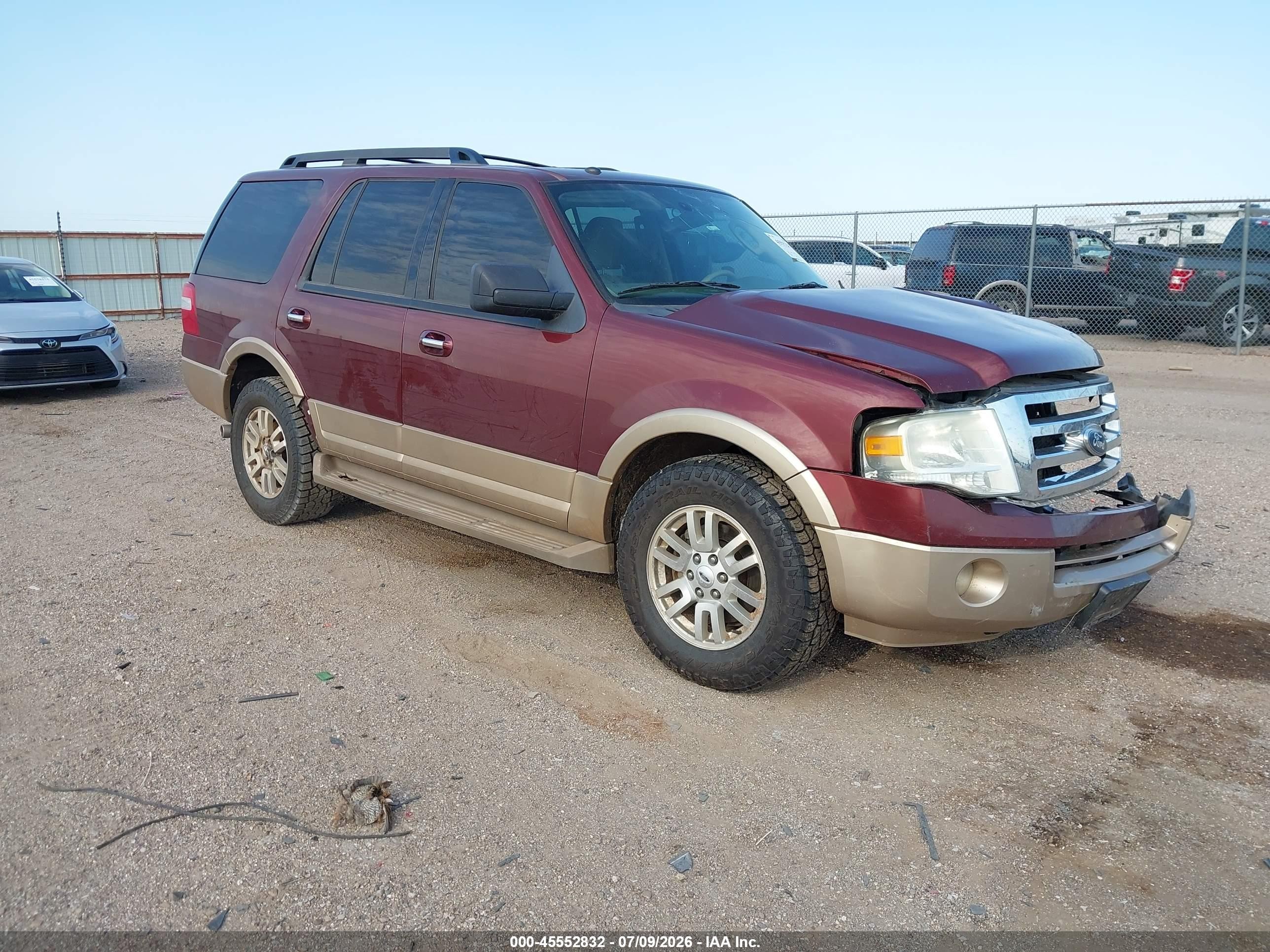 2012 Ford Expedition King Ranch/xlt Burgundy vin: 1FMJU1J53CEF05235