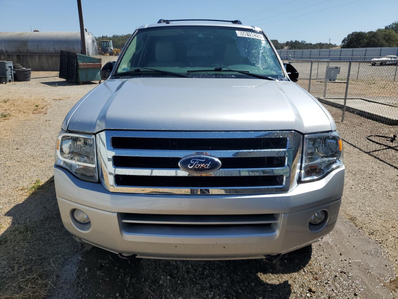2012 Ford Expedition Xlt Silver vin: 1FMJU1J53CEF48988 Damage: Hood, Chipped, 4