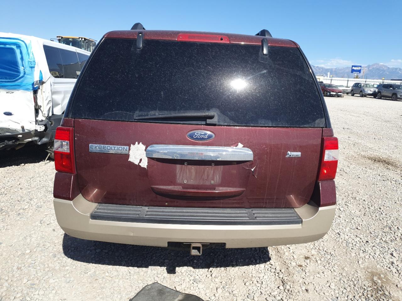 2010 Ford Expedition Eddie Bauer Burgundy vin: 1FMJU1J54AEB19291