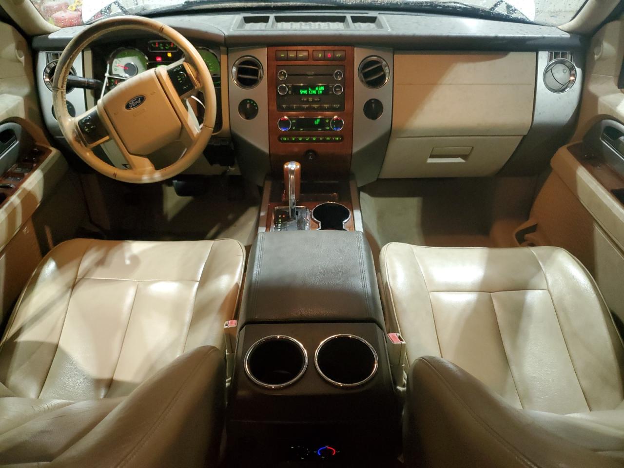 2010 Ford Expedition Eddie Bauer White vin: 1FMJU1J54AEB71665