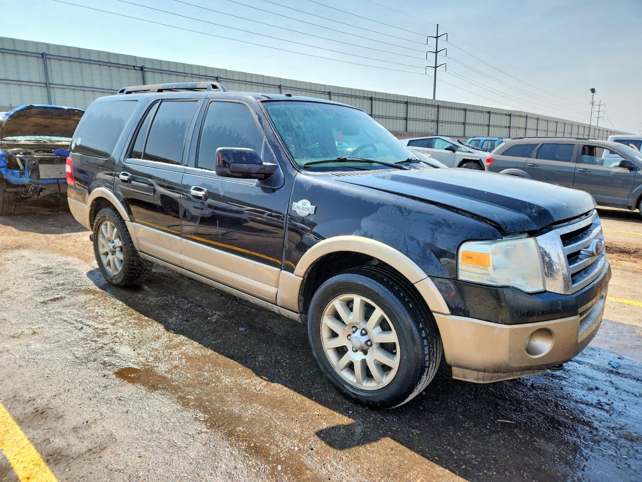 2011 Ford Expedition Xlt Black vin: 1FMJU1J54BEF25881