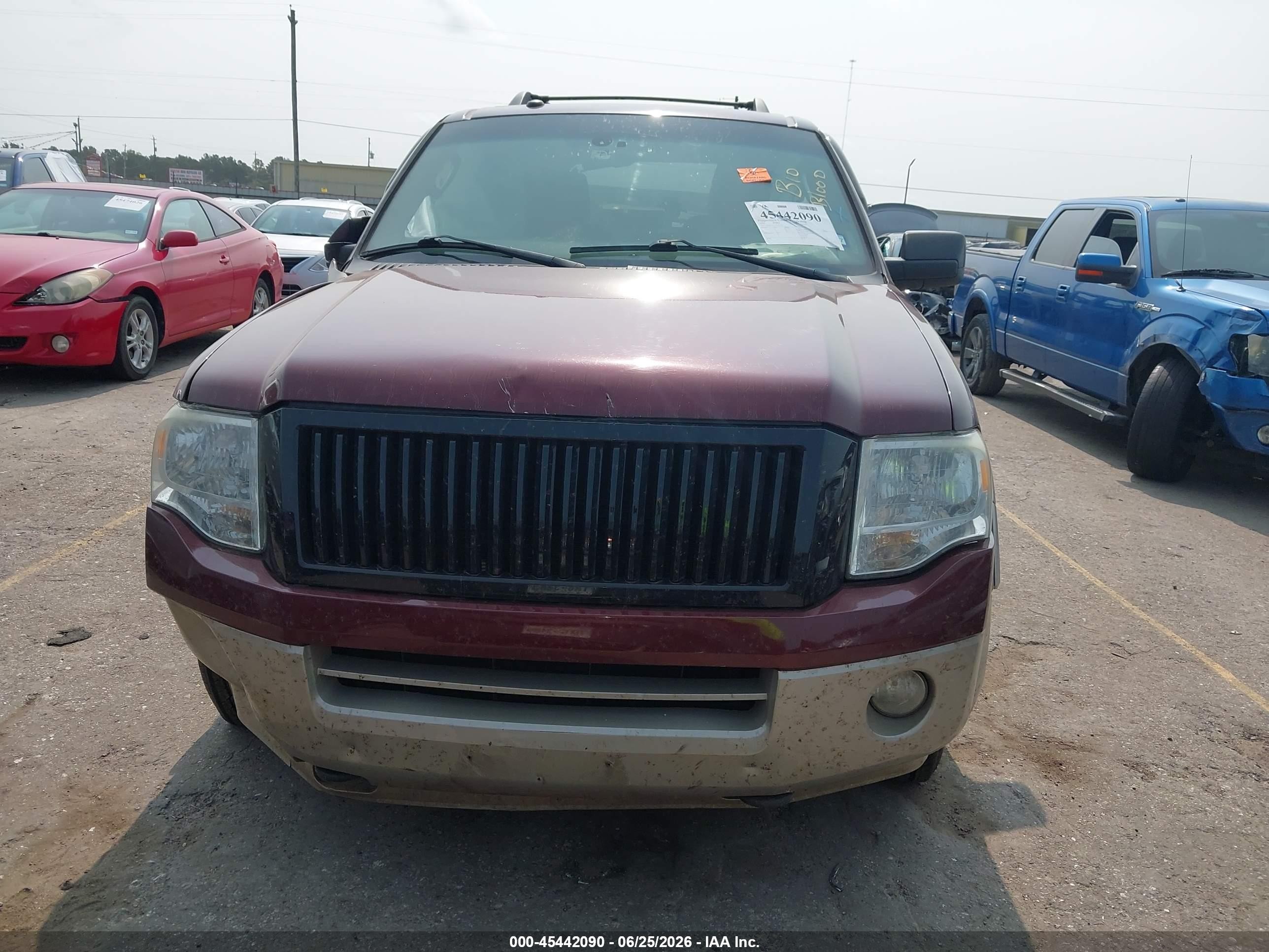 2010 Ford Expedition Eddie Bauer/king Ranch Burgundy vin: 1FMJU1J55AEA17370