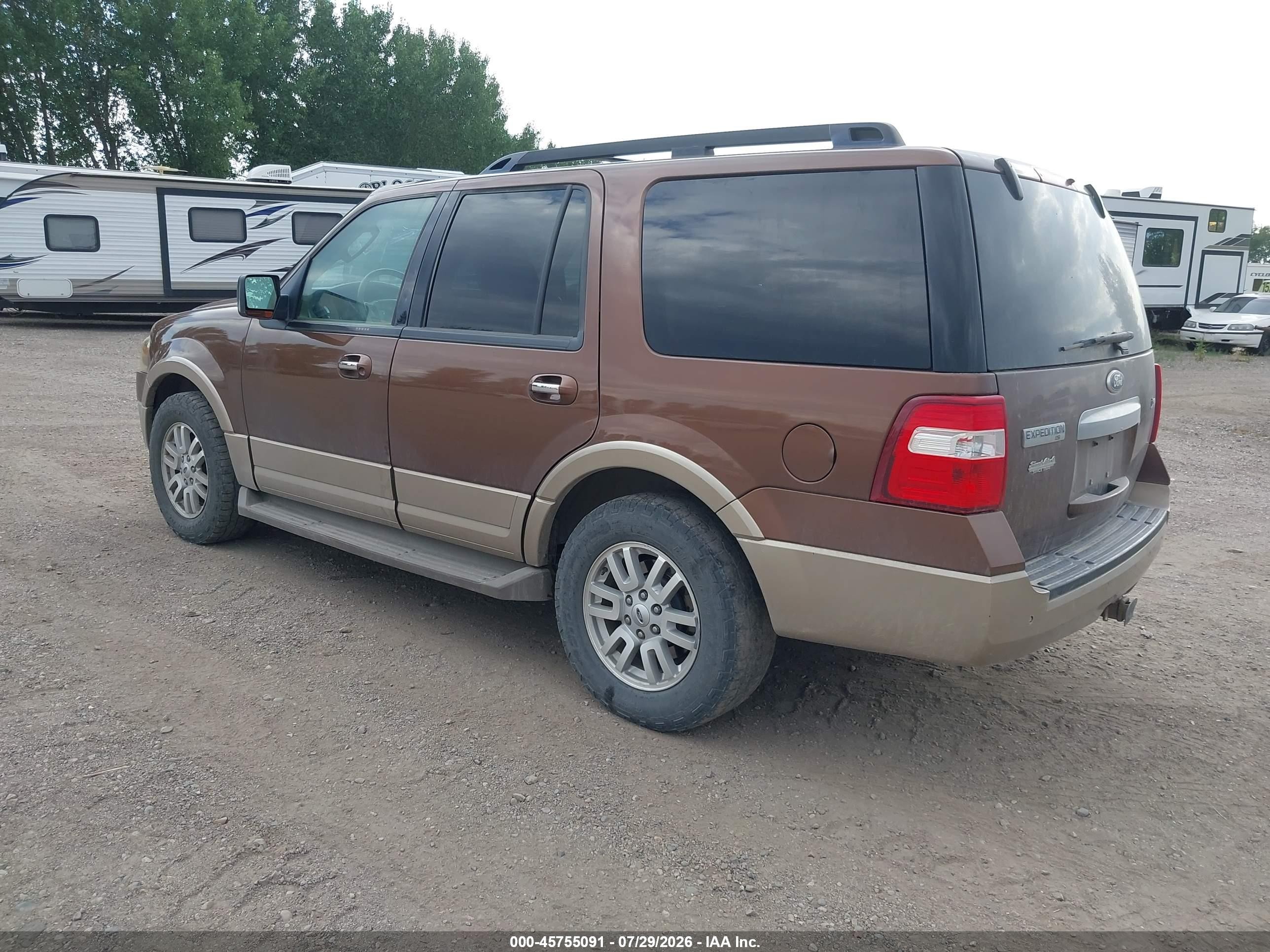 2011 Ford Expedition Xlt Коричневый vin: 1FMJU1J55BEF04408