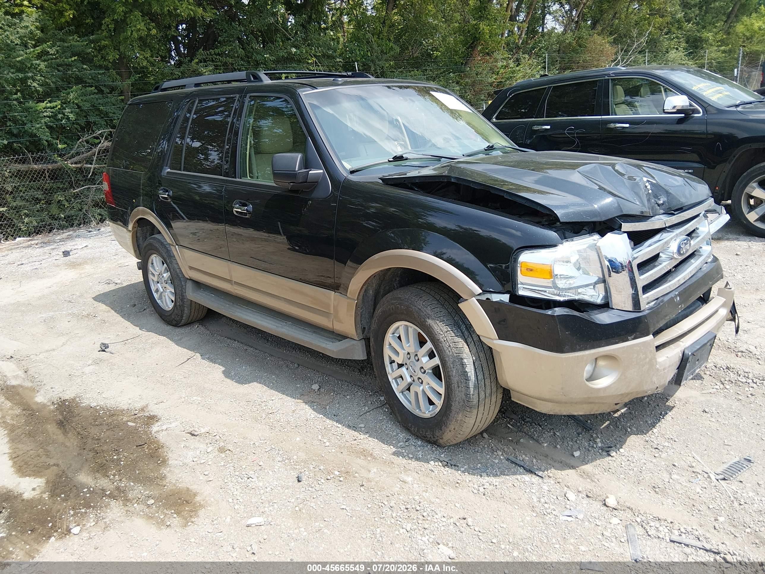 2012 Ford Expedition Xlt Черный vin: 1FMJU1J55CEF47972