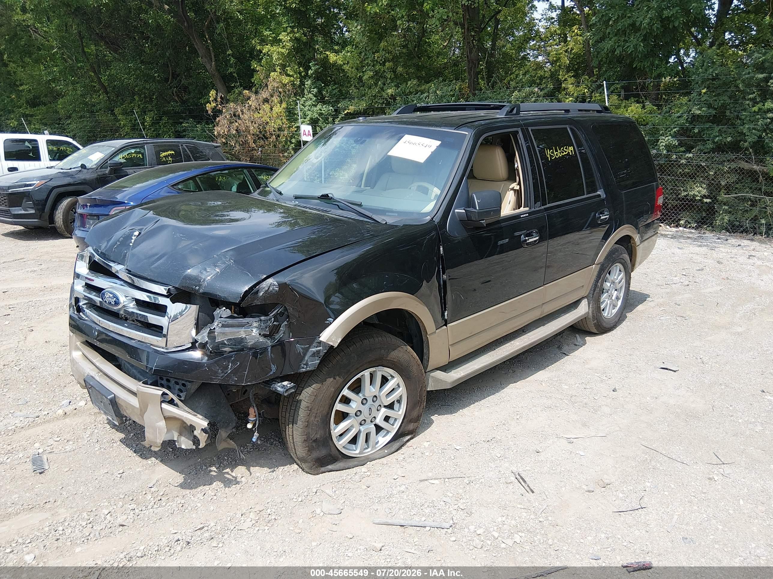 2012 Ford Expedition Xlt Черный vin: 1FMJU1J55CEF47972
