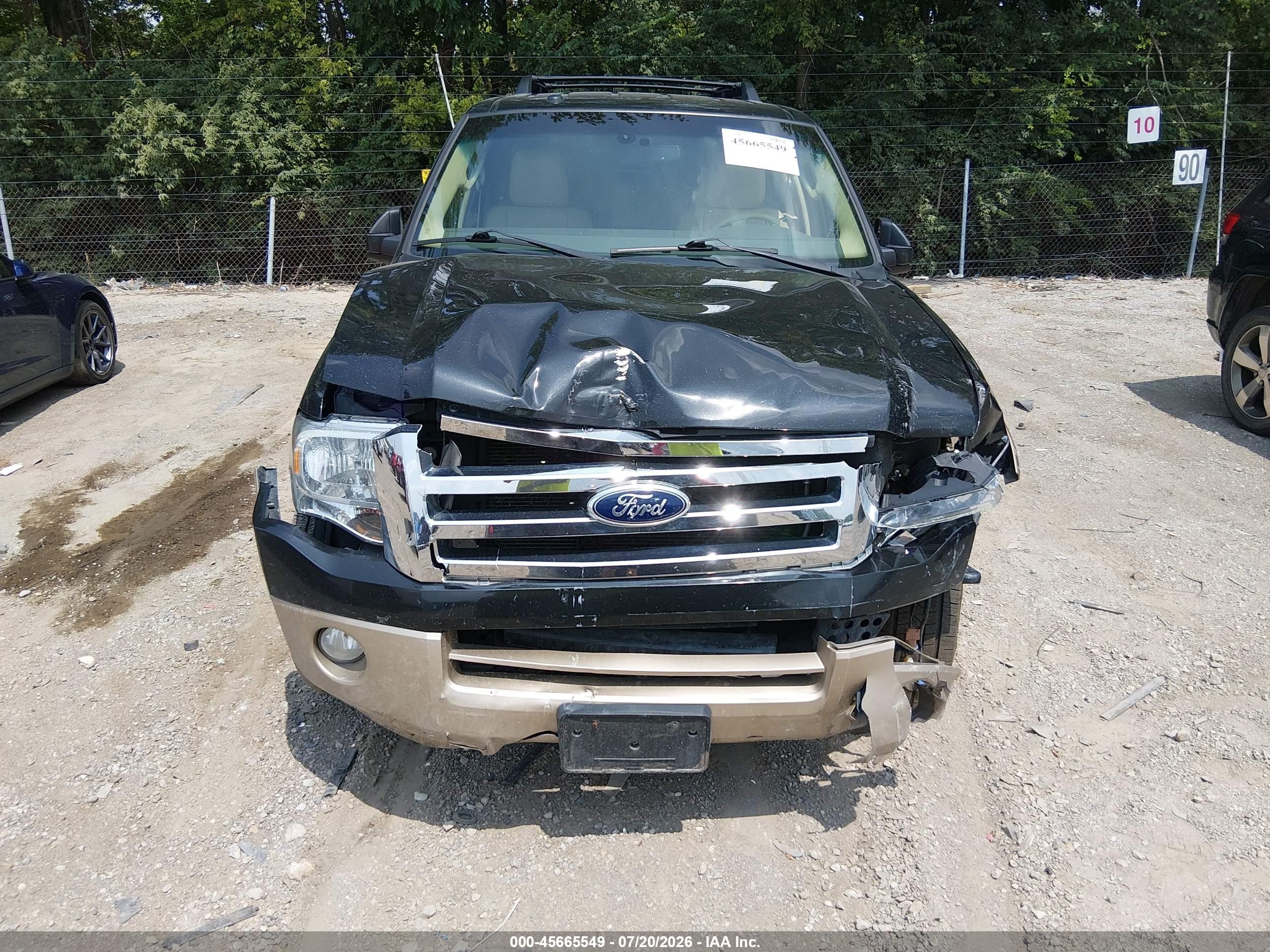 2012 Ford Expedition Xlt Черный vin: 1FMJU1J55CEF47972