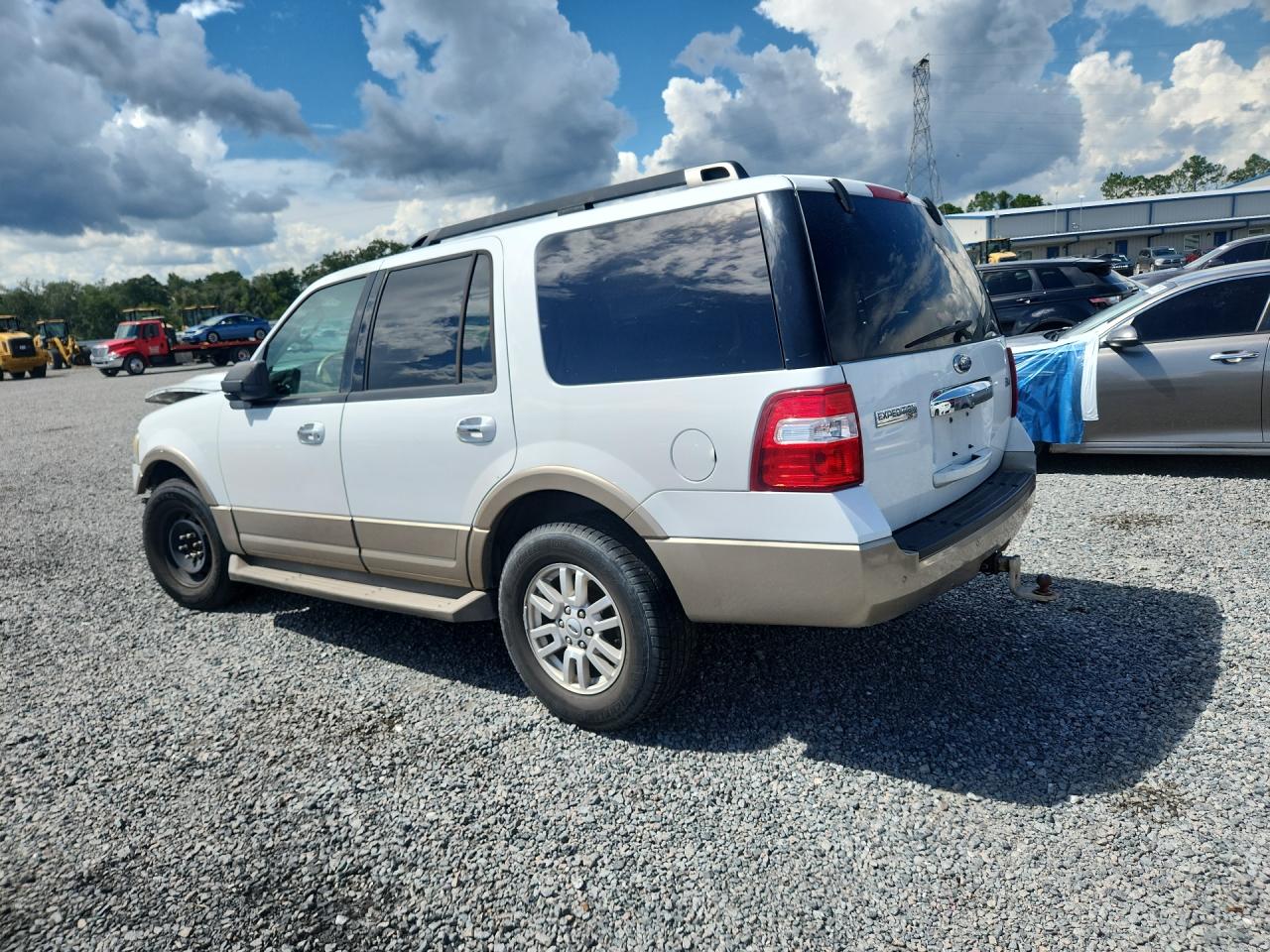 2013 Ford Expedition Xlt White vin: 1FMJU1J55DEF18344