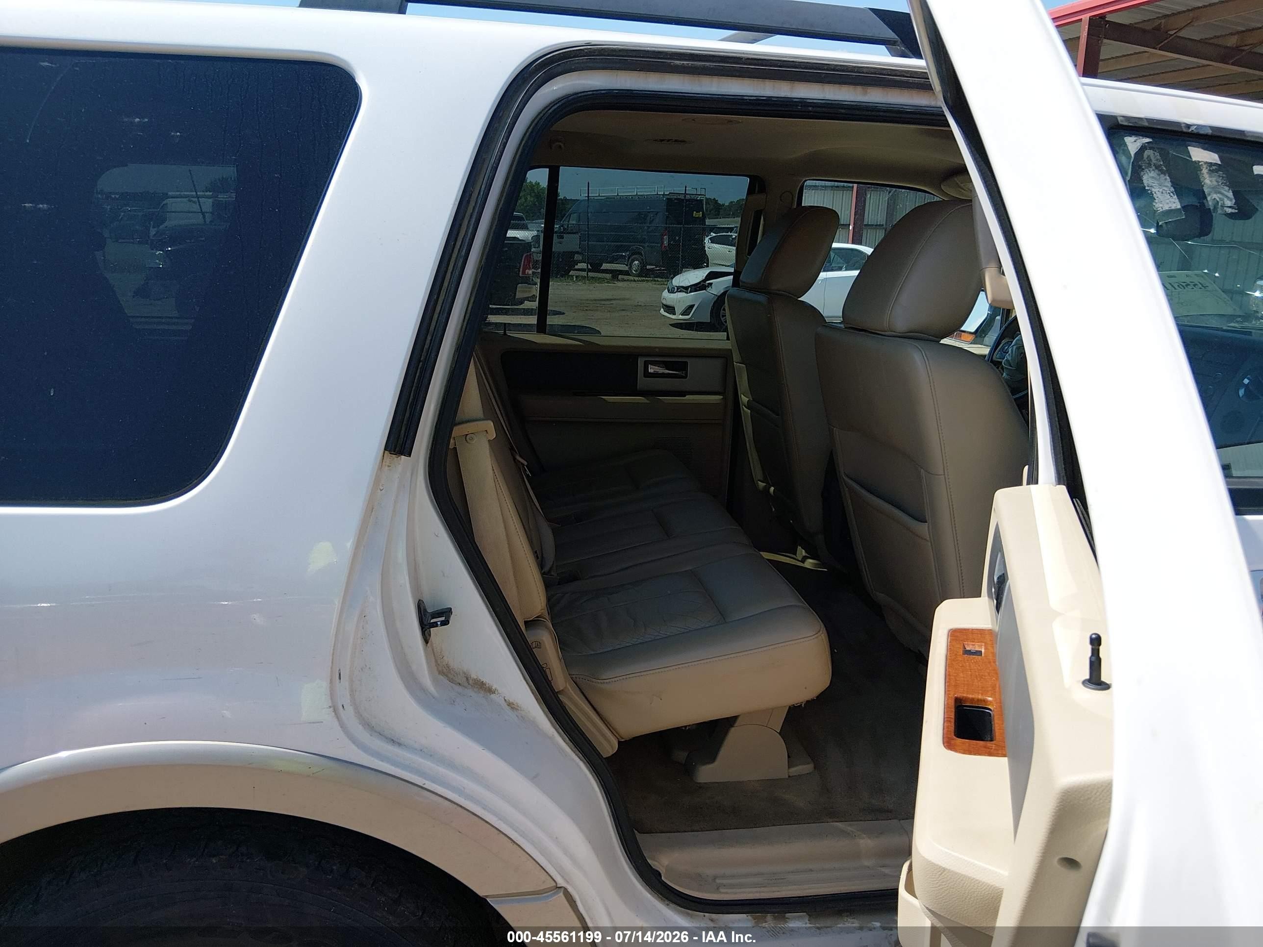 2010 Ford Expedition Eddie Bauer/king Ranch White vin: 1FMJU1J57AEB51328