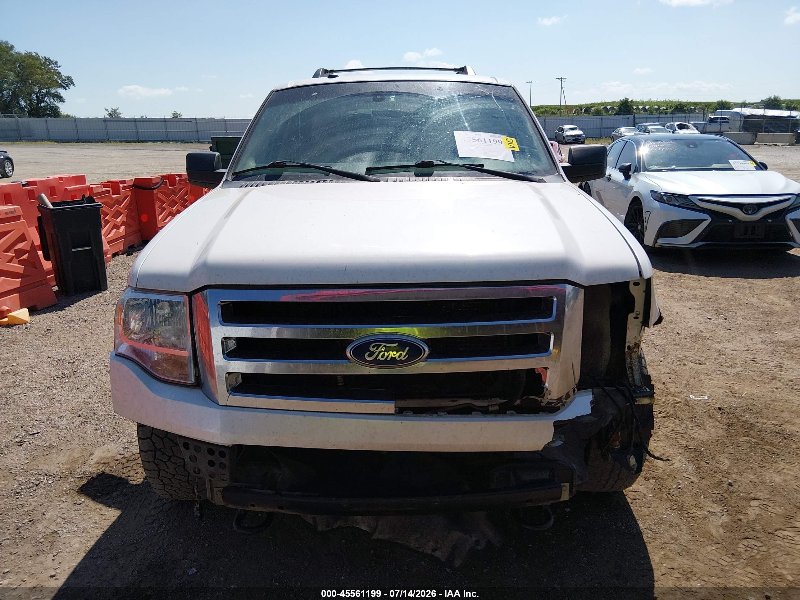 2010 Ford Expedition Eddie Bauer/king Ranch White vin: 1FMJU1J57AEB51328