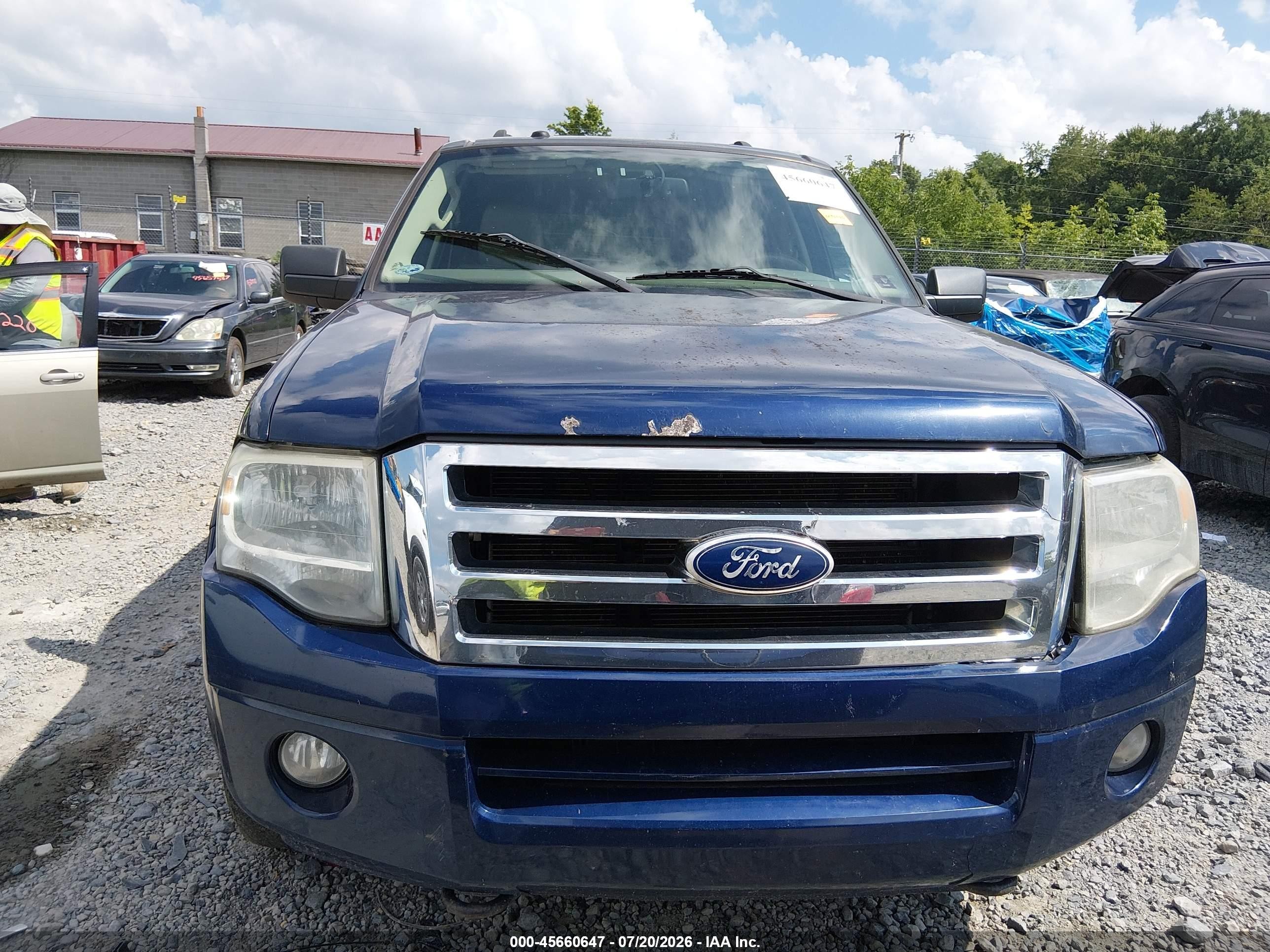 2011 Ford Expedition Xlt Blue vin: 1FMJU1J57BEF05320
