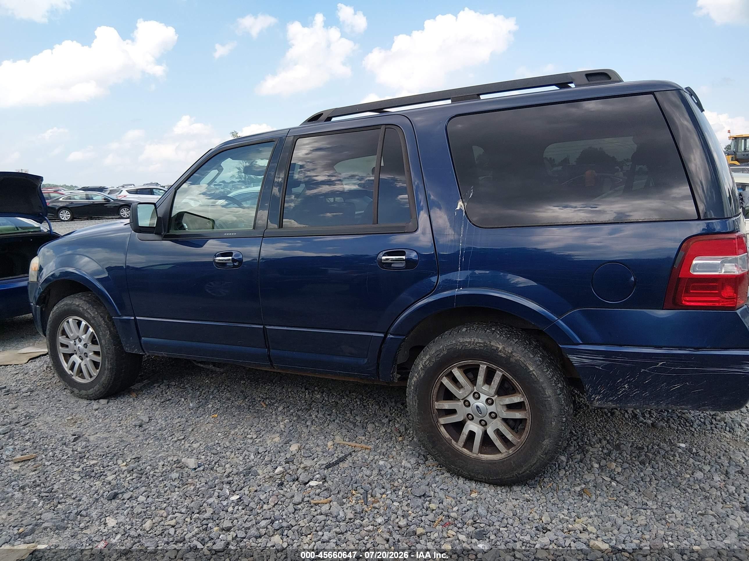 2011 Ford Expedition Xlt Blue vin: 1FMJU1J57BEF05320