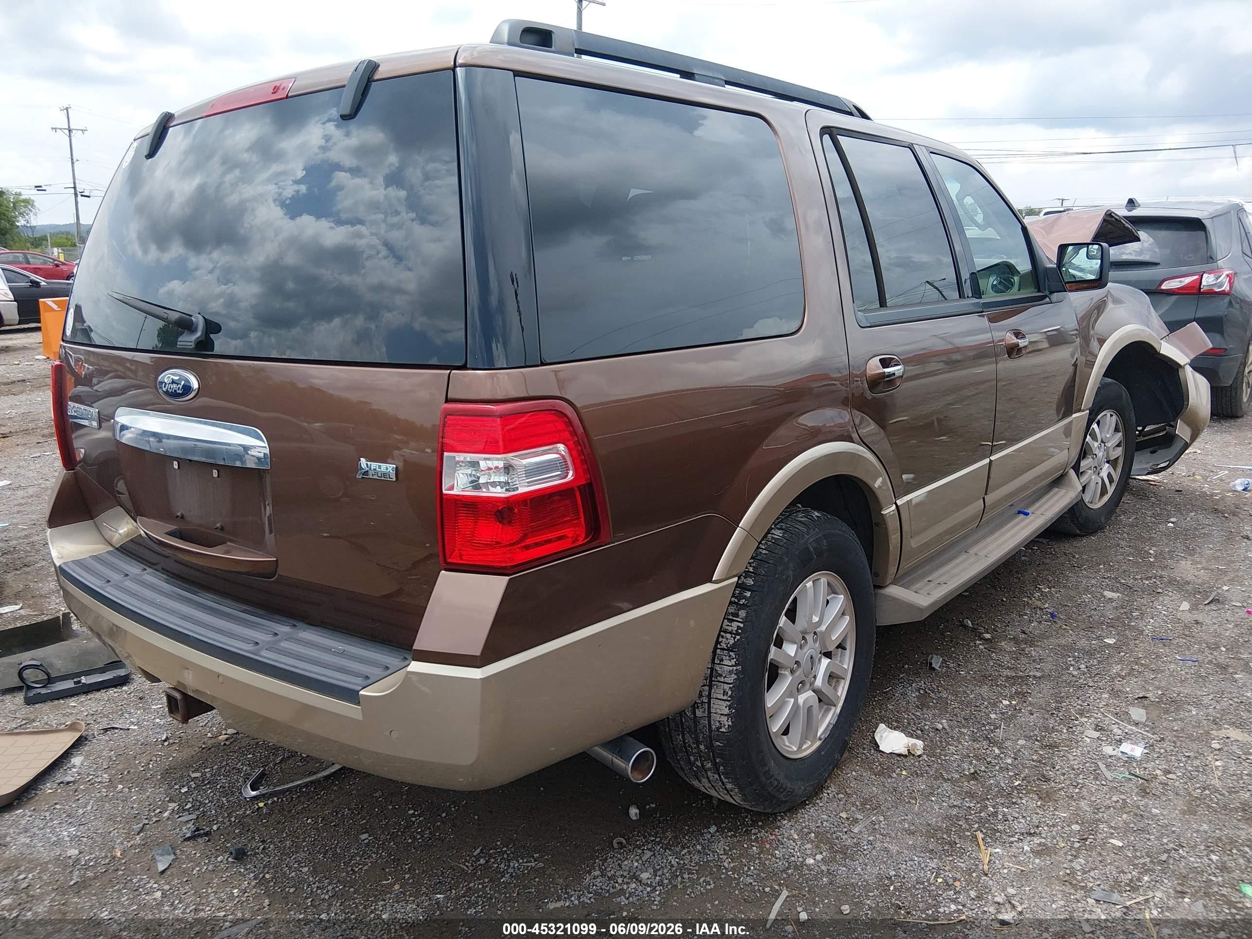 2012 Ford Expedition Xlt Brown vin: 1FMJU1J57CEF49061