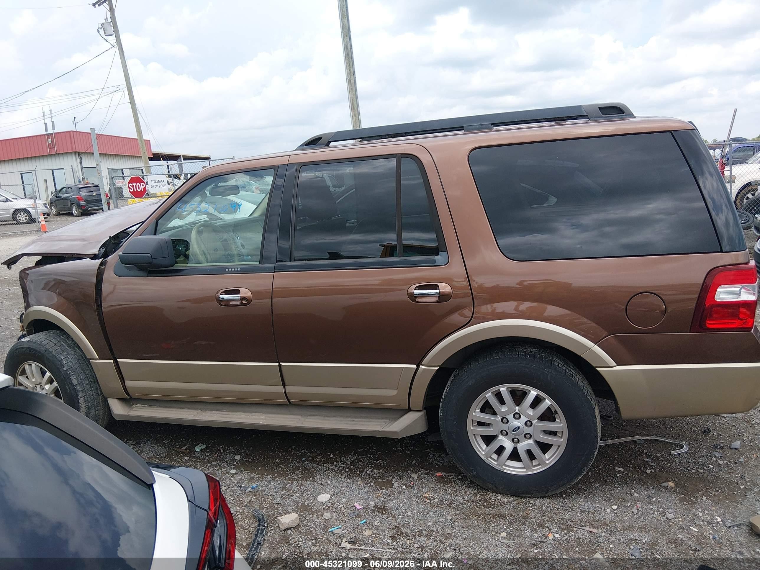 2012 Ford Expedition Xlt Brown vin: 1FMJU1J57CEF49061