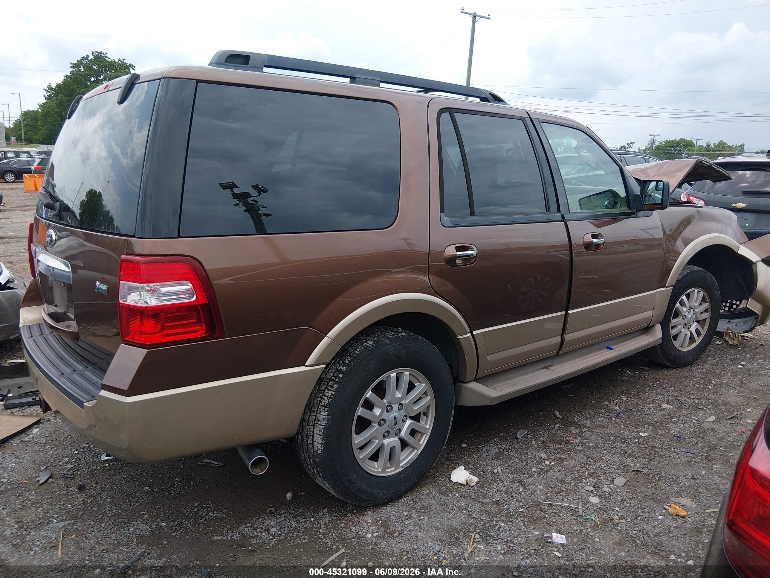 2012 Ford Expedition Xlt Brown vin: 1FMJU1J57CEF49061