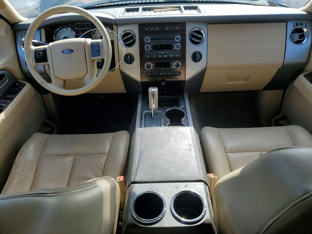 2014 Ford Expedition Синий vin: 1FMJU1J57EEF20257