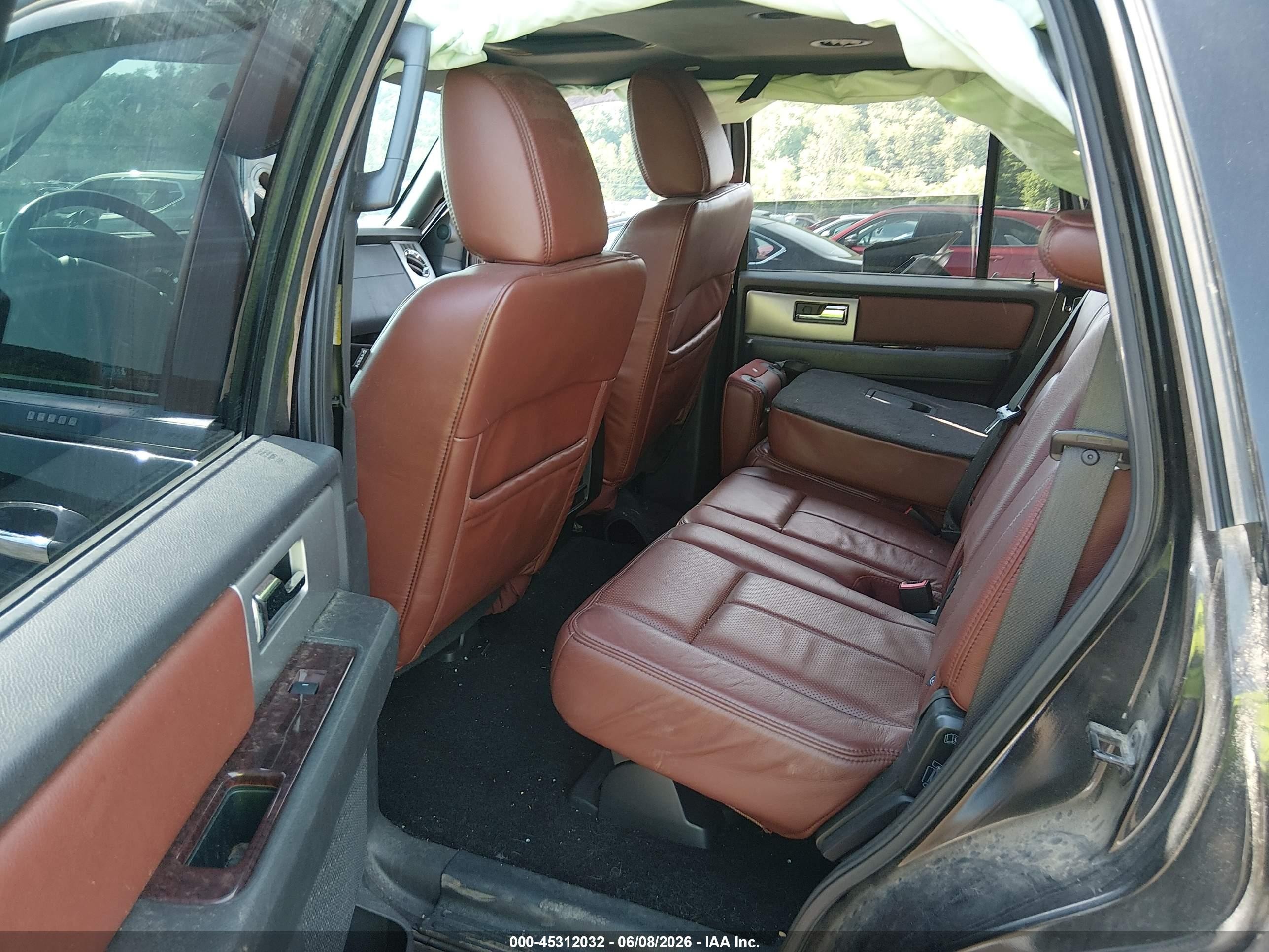 2014 Ford Expedition King Ranch Black vin: 1FMJU1J58EEF01300