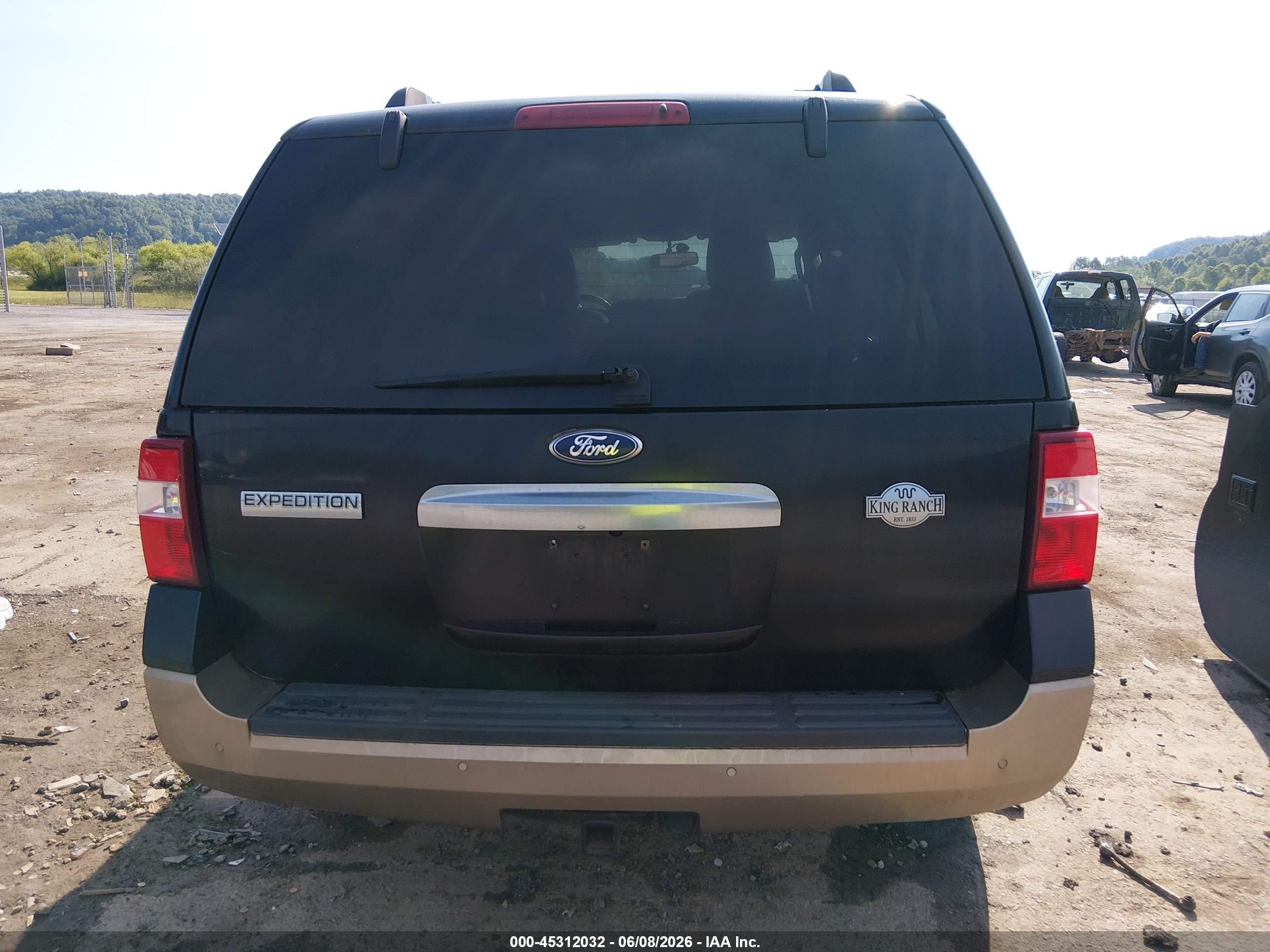 2014 Ford Expedition King Ranch Black vin: 1FMJU1J58EEF01300