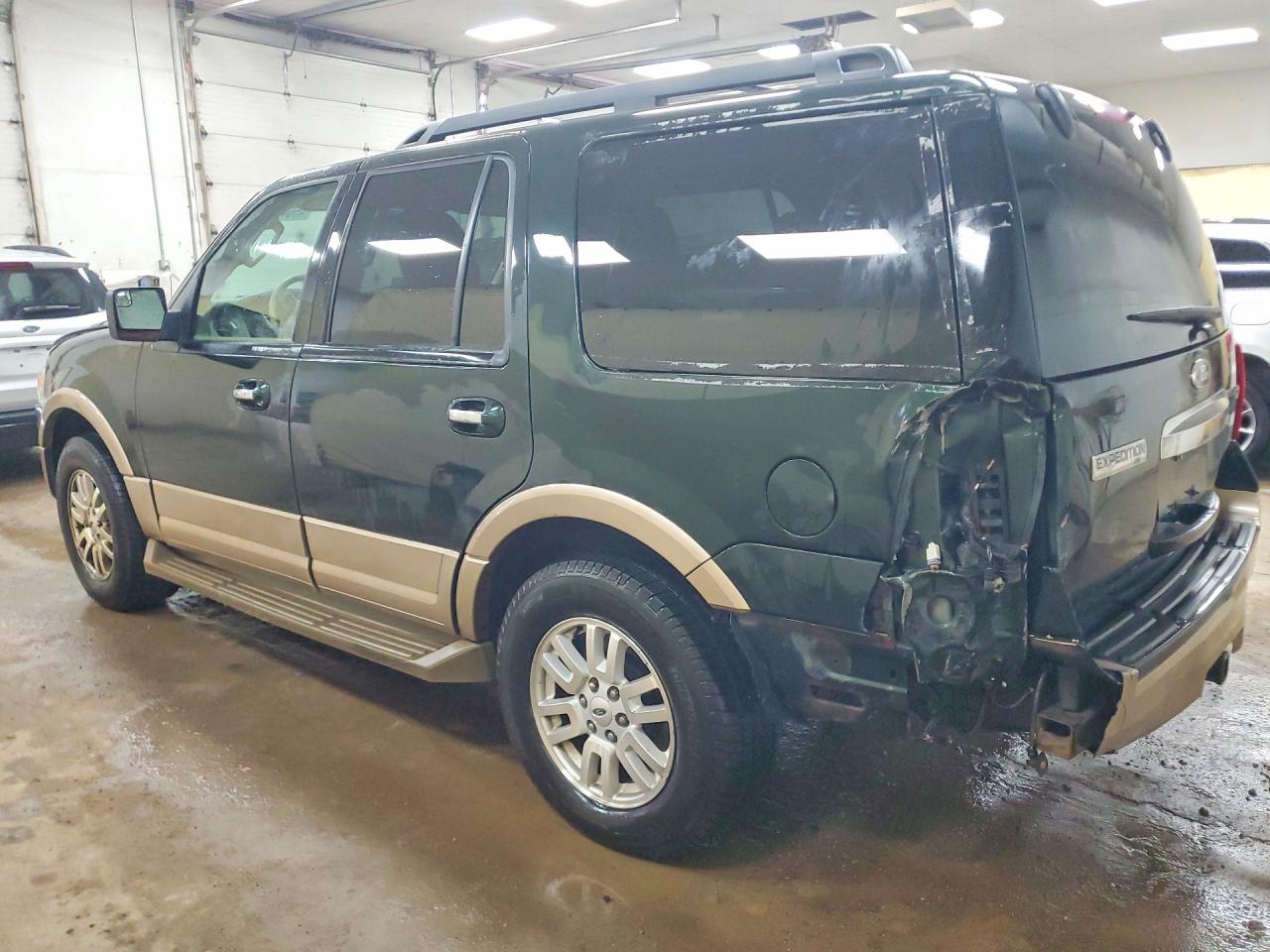 2014 Ford Expedition Xlt Green vin: 1FMJU1J58EEF53137