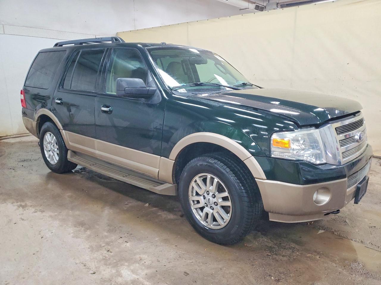 2014 Ford Expedition Xlt Green vin: 1FMJU1J58EEF53137