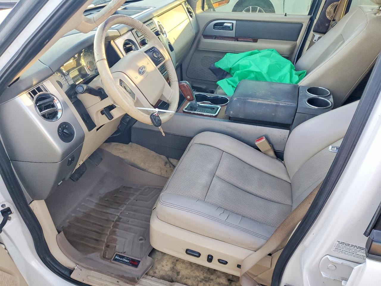 2010 Ford Expedition Eddie Bauer Белый vin: 1FMJU1J5XAEB73078