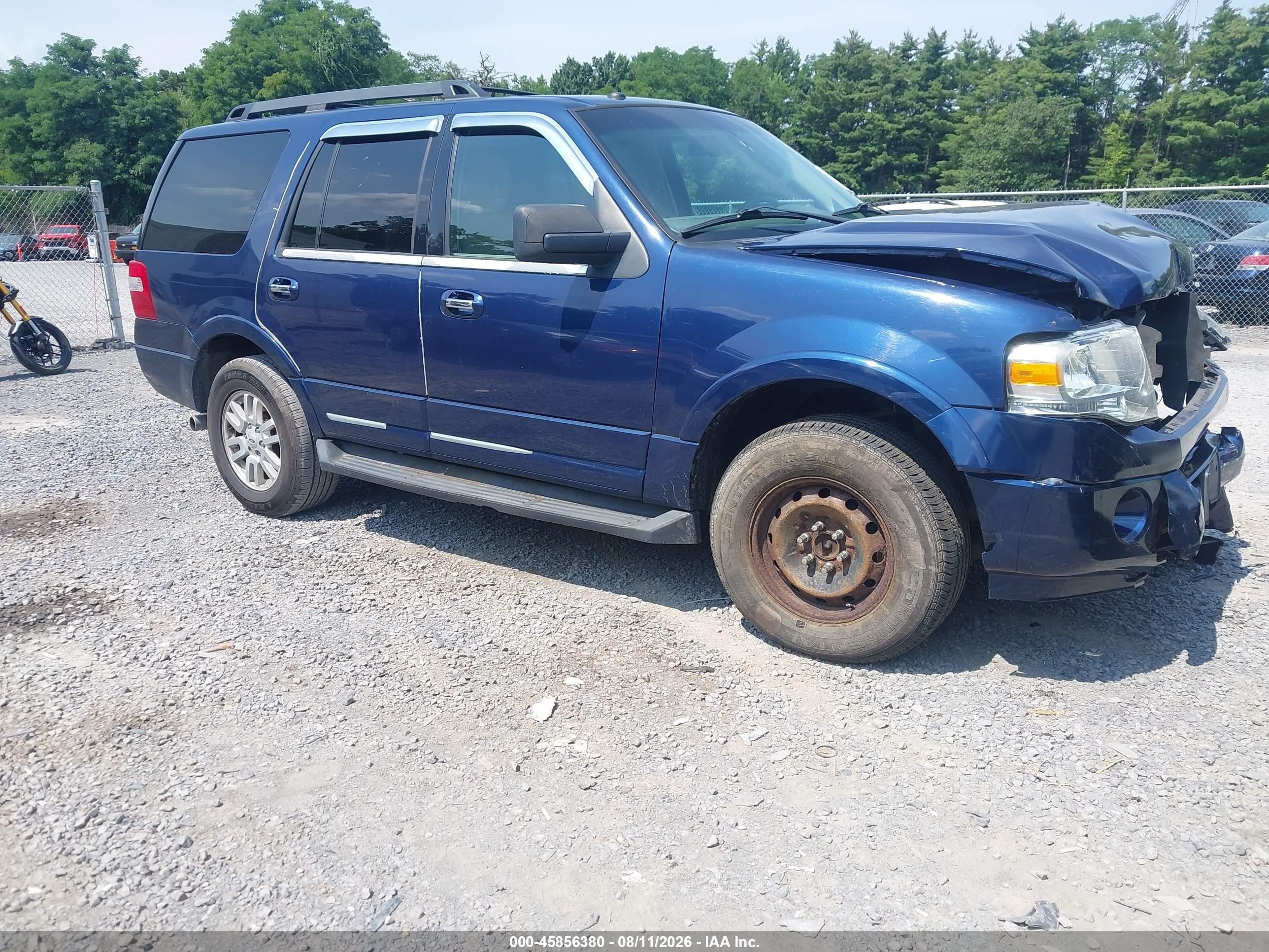 2011 Ford Expedition Xlt Синий vin: 1FMJU1J5XBEF55645