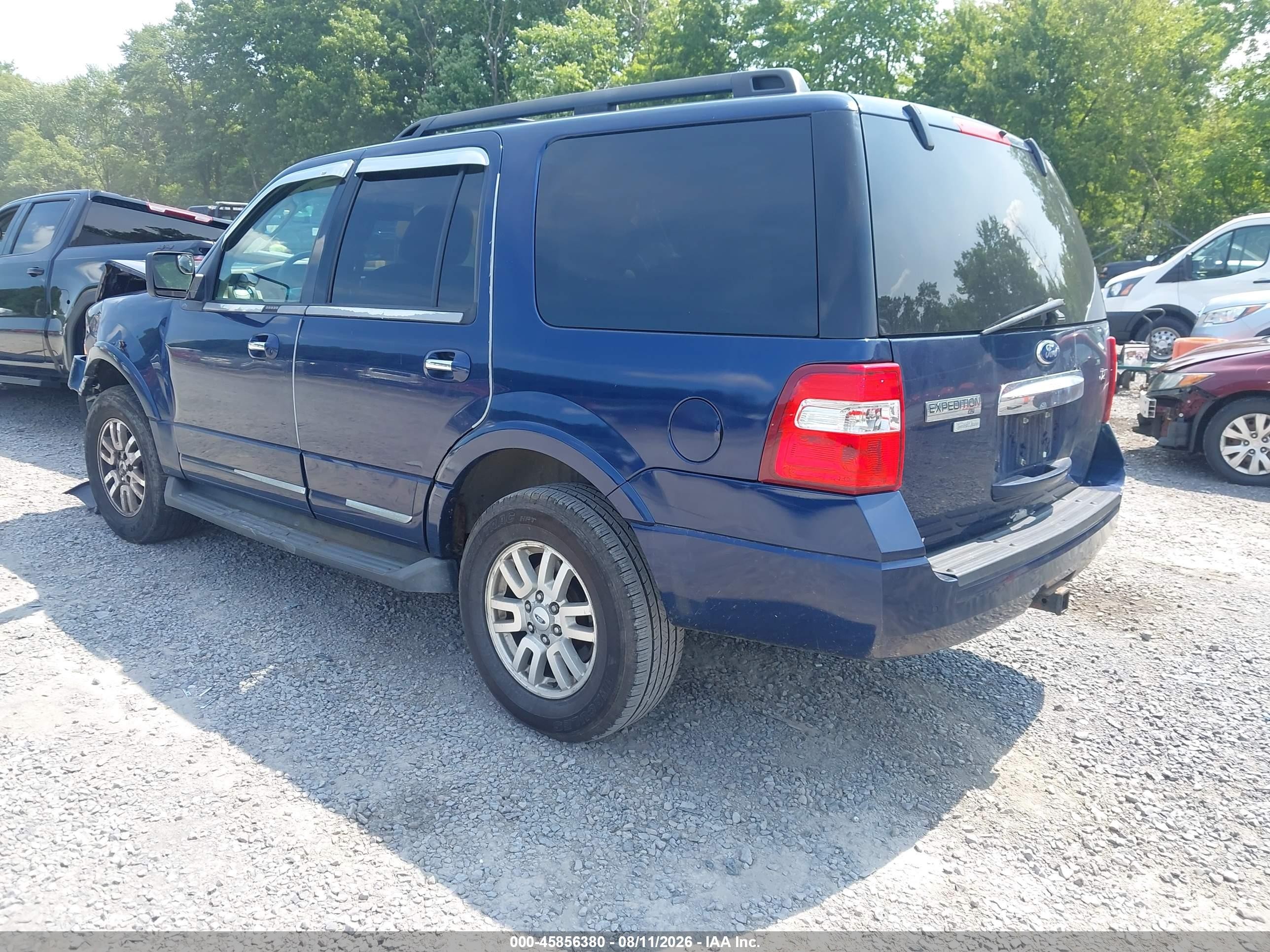 2011 Ford Expedition Xlt Синий vin: 1FMJU1J5XBEF55645