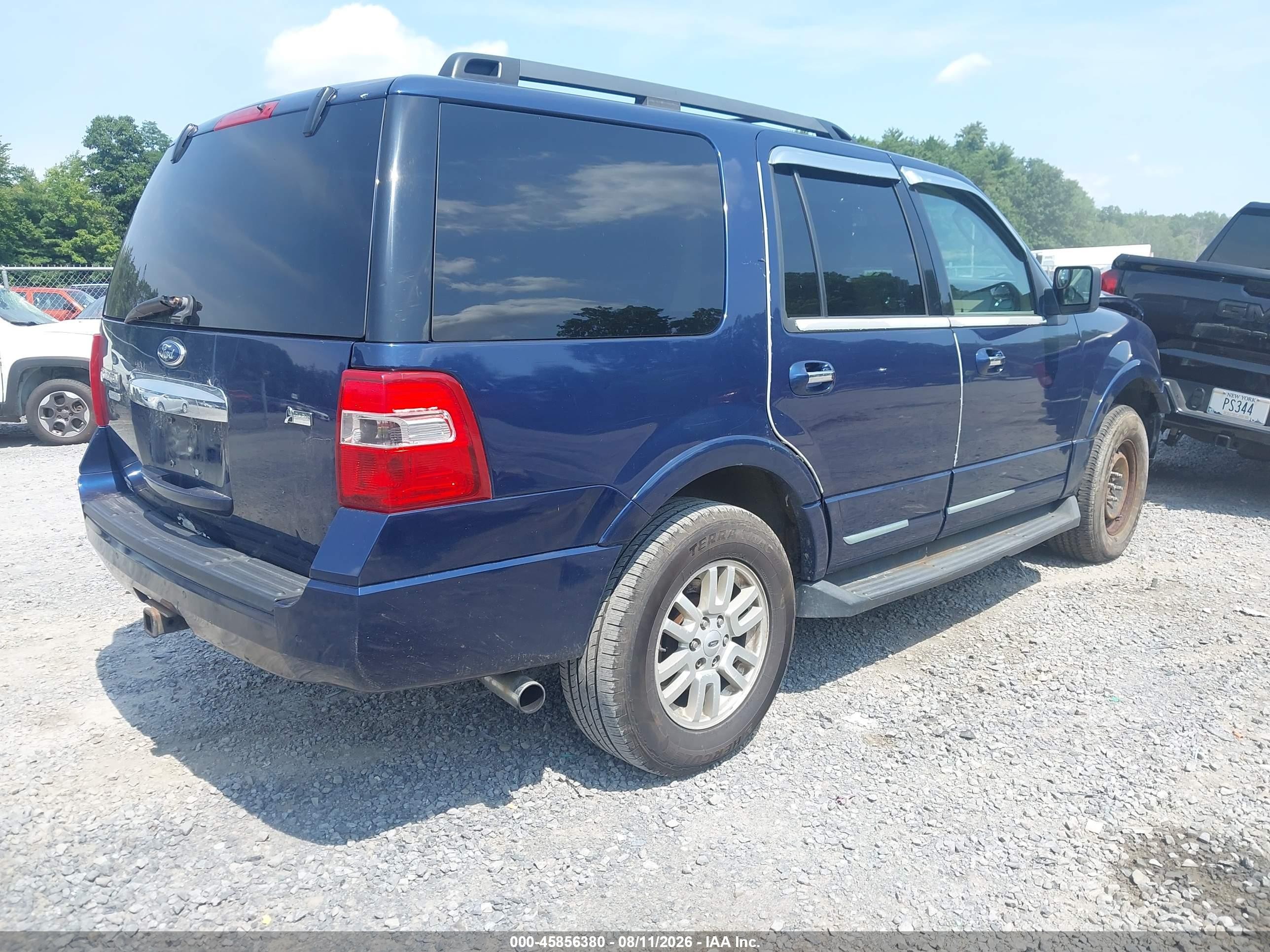 2011 Ford Expedition Xlt Синий vin: 1FMJU1J5XBEF55645