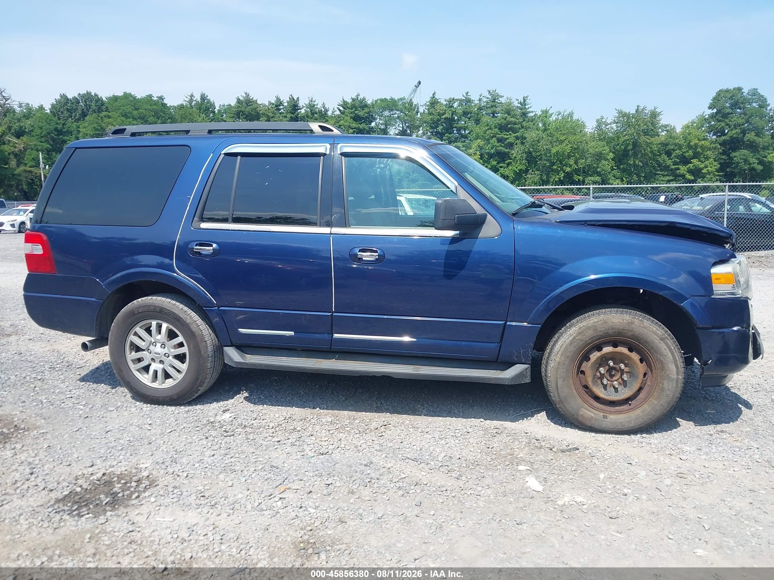 2011 Ford Expedition Xlt Синий vin: 1FMJU1J5XBEF55645