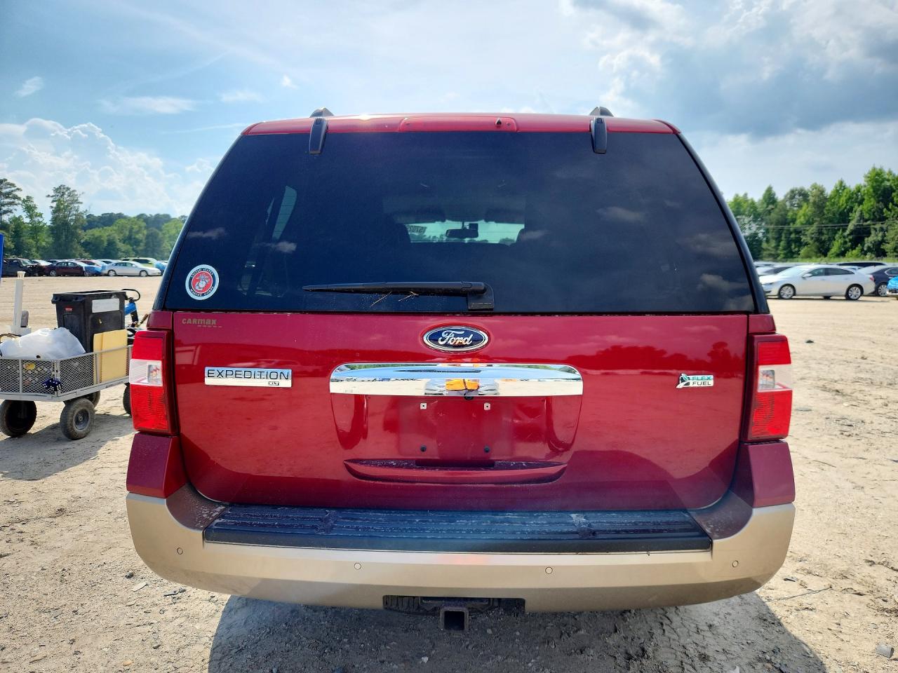 2014 Ford Expedition Xlt Red vin: 1FMJU1J5XEEF56900